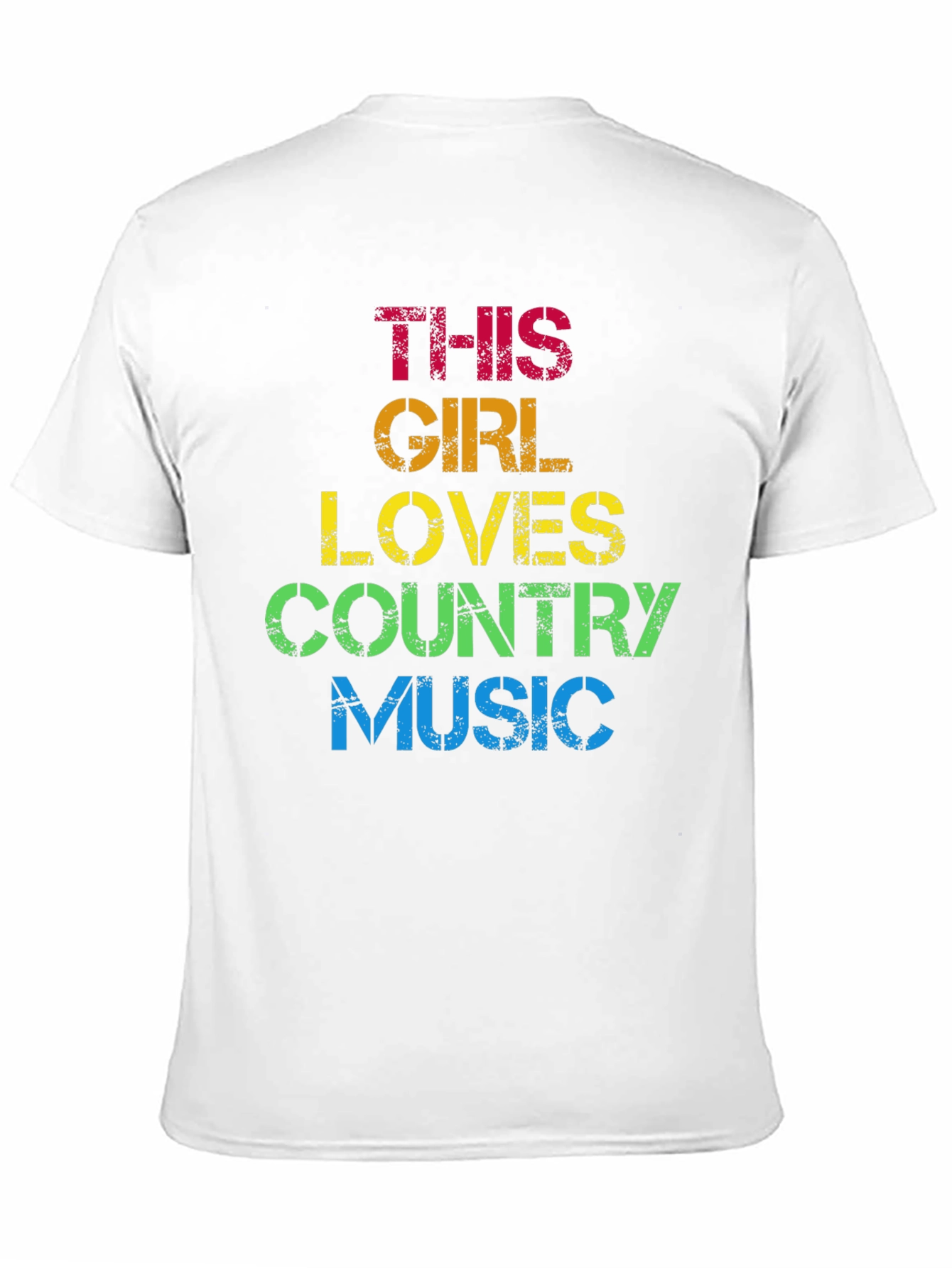 This Girl Loves Country Music T-Shirt