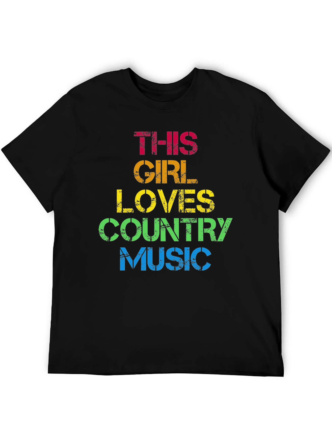 This Girl Loves Country Music T-Shirt