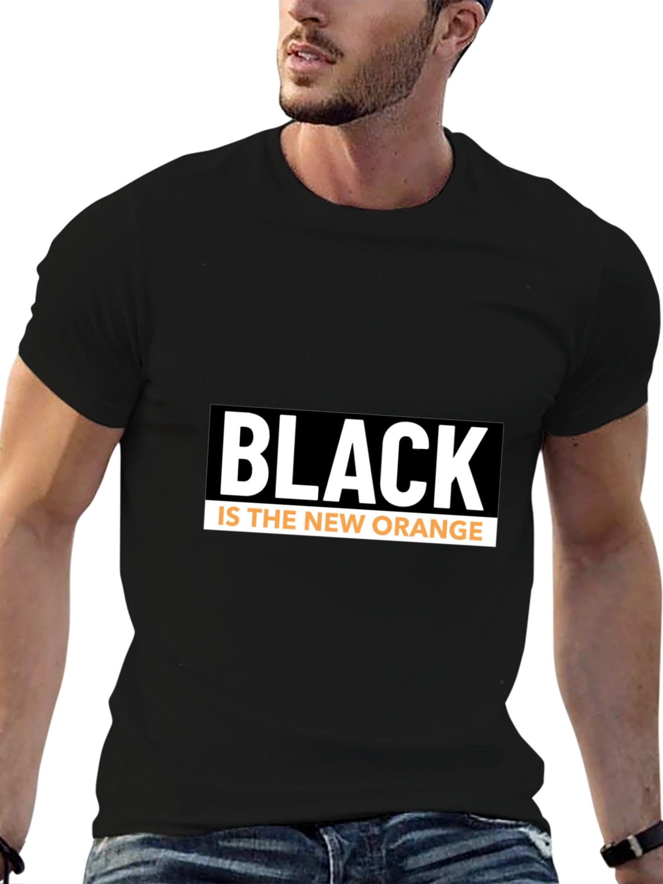 Black is the New Orange Graphic Tee