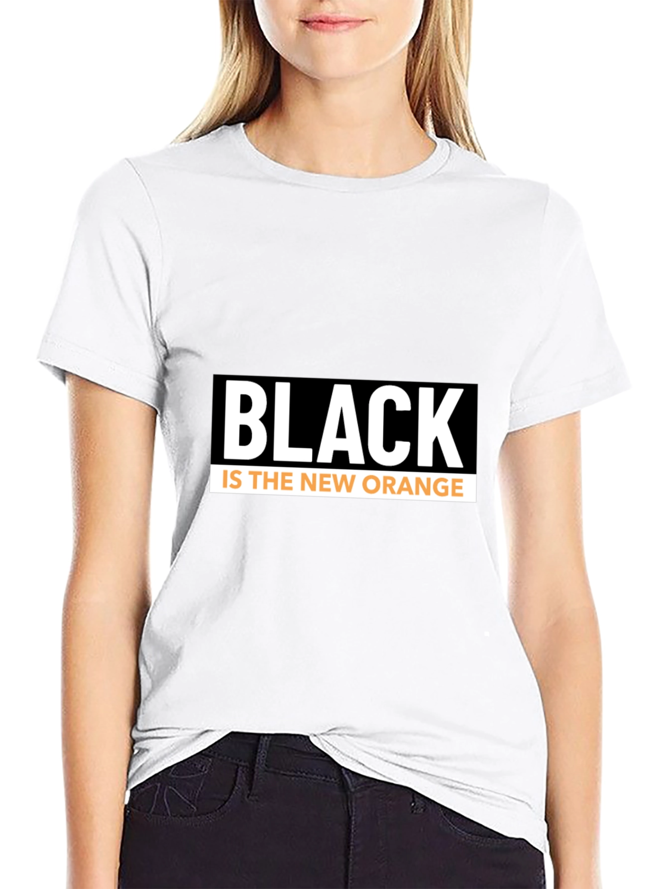 Black is the New Orange Graphic Tee
