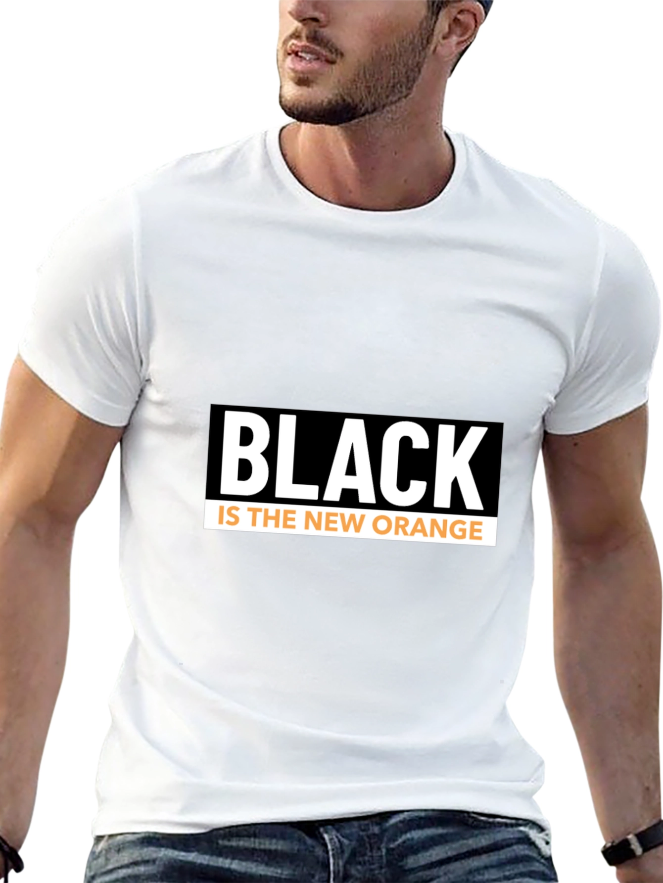 Black is the New Orange Graphic Tee