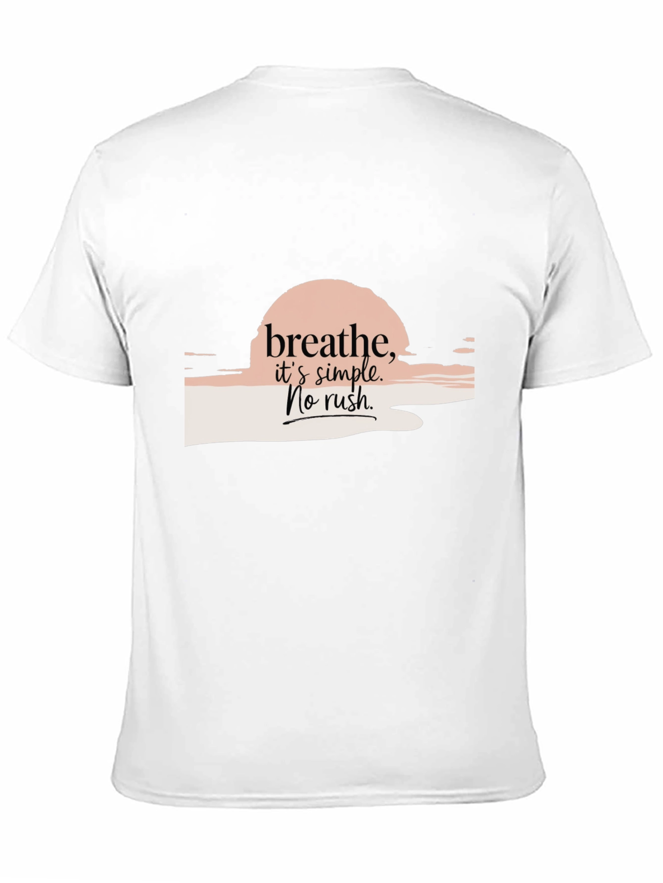 Breathe Simple Graphic Tee - Relaxed Fit
