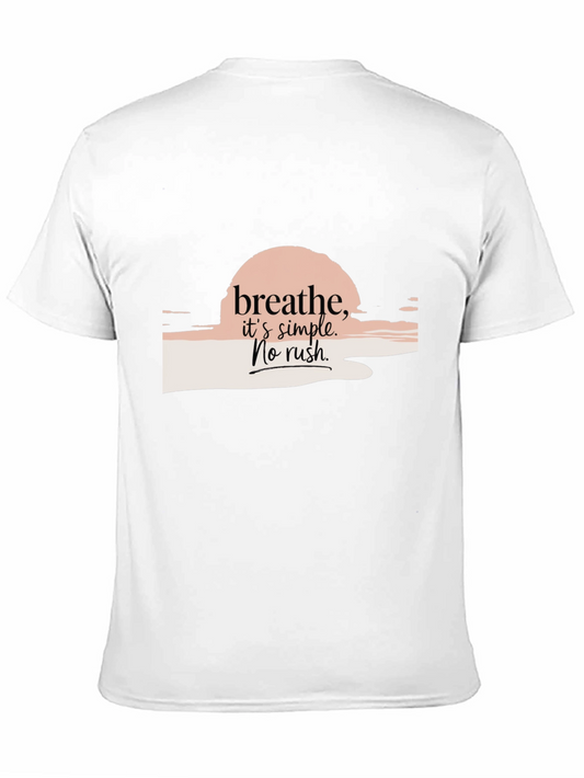 Breathe Simple Graphic Tee - Relaxed Fit