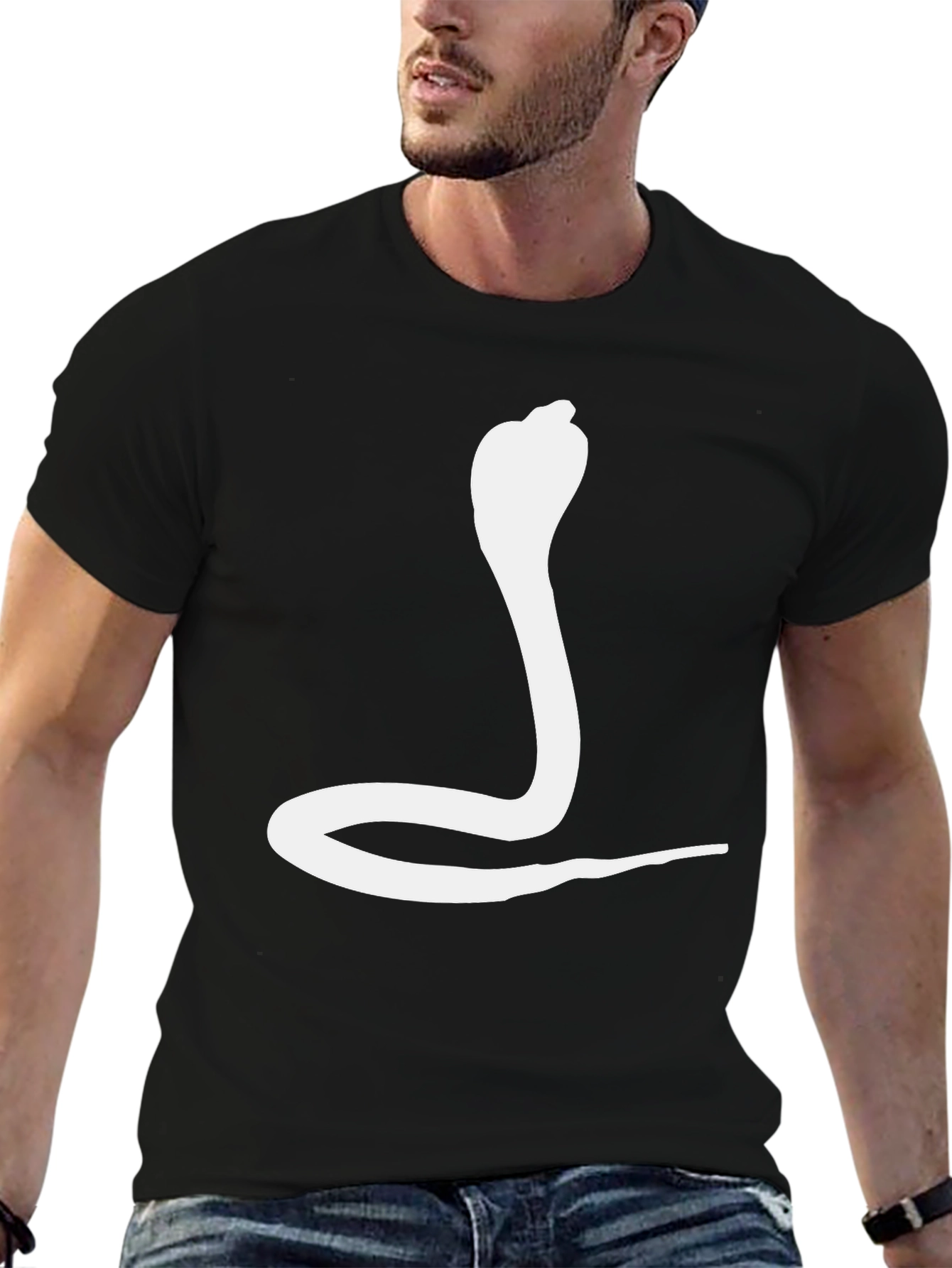 Cobra Graphic Tee - Mens Black T-Shirt