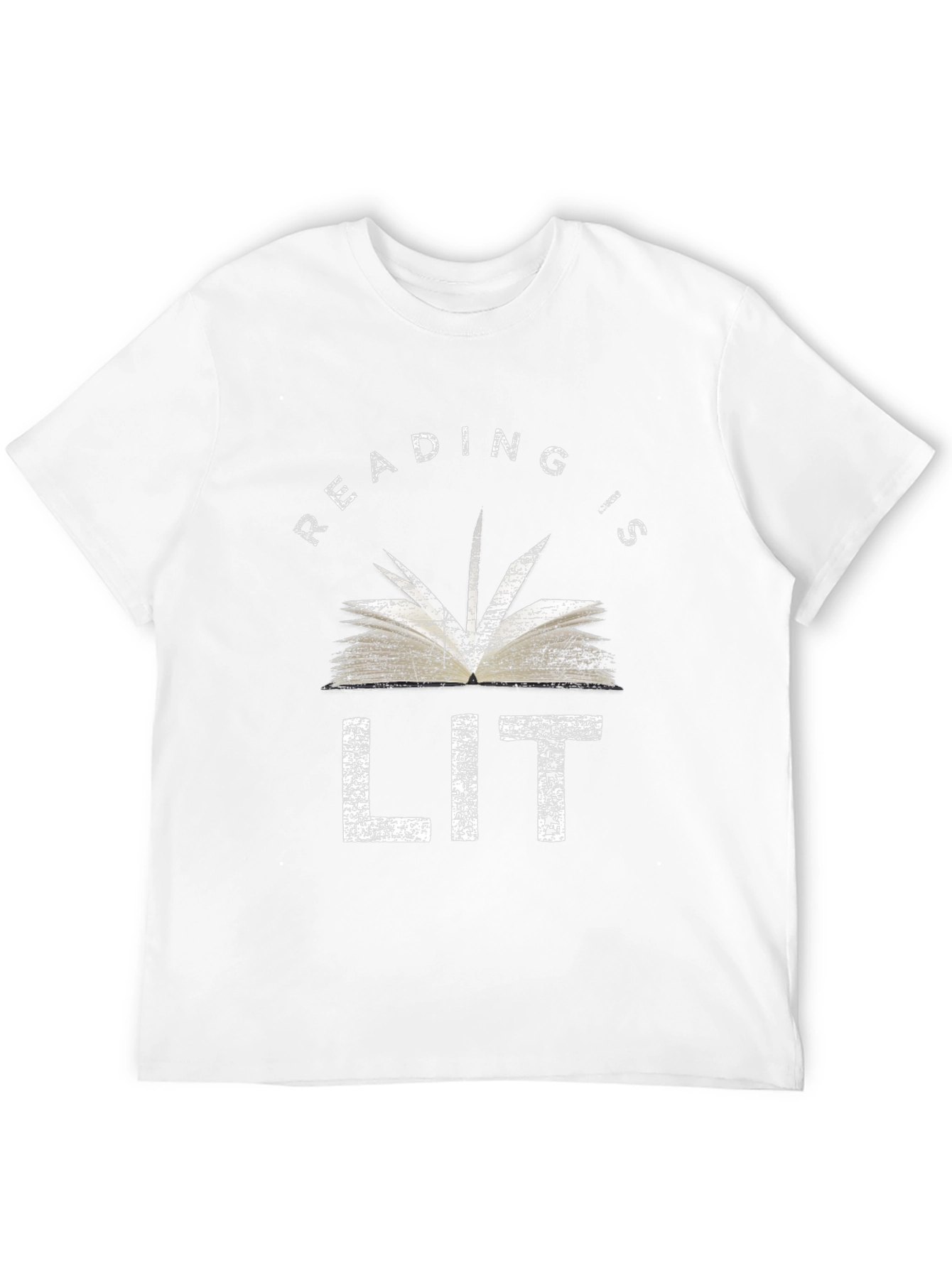 Reading is LIT Graphic Tee - Black