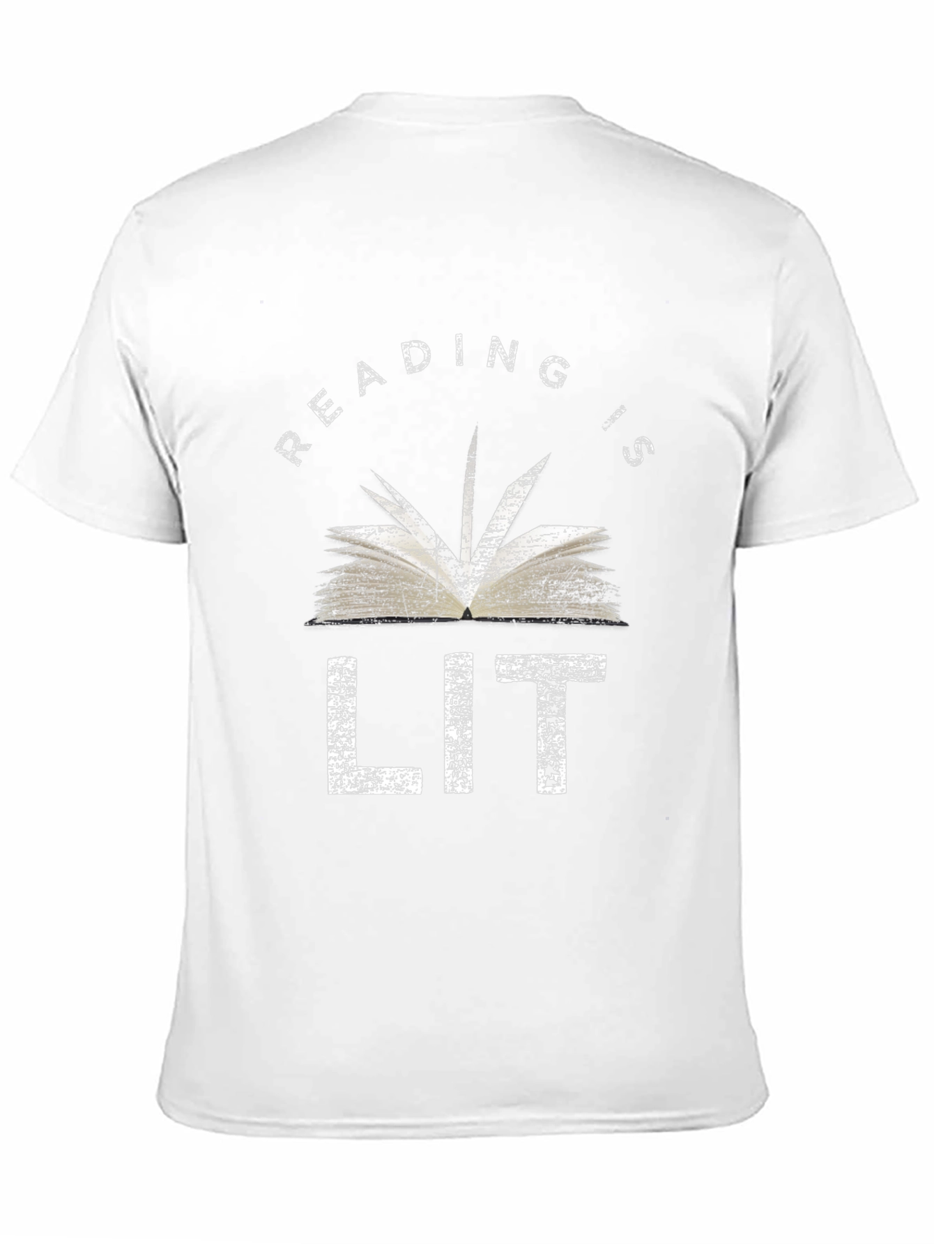Reading is LIT Graphic Tee - Black