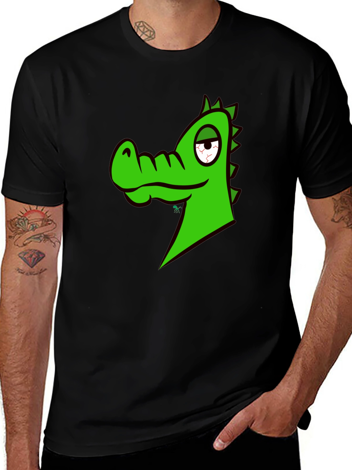Cool Crocodile Graphic T-Shirt