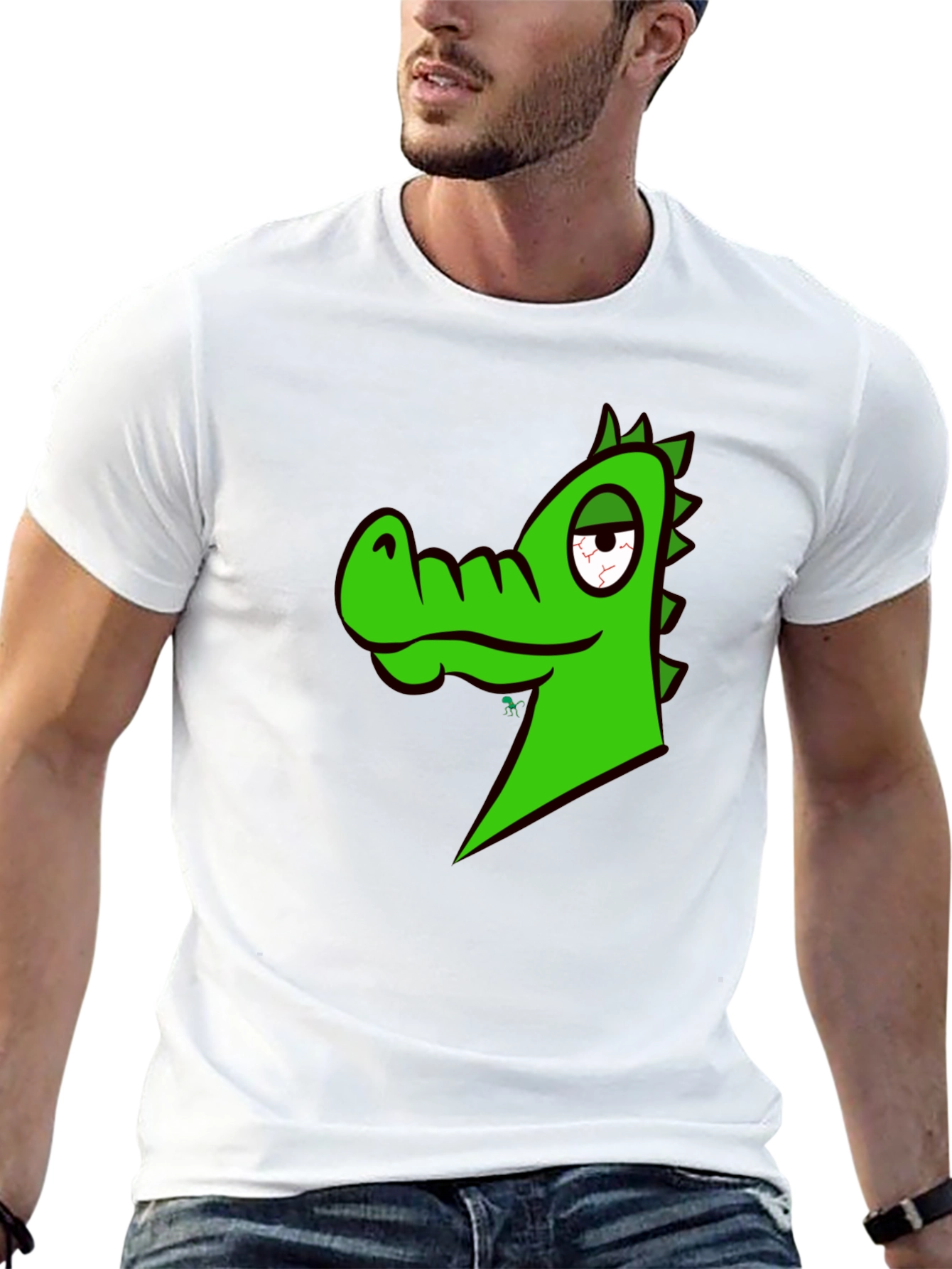 Cool Crocodile Graphic T-Shirt