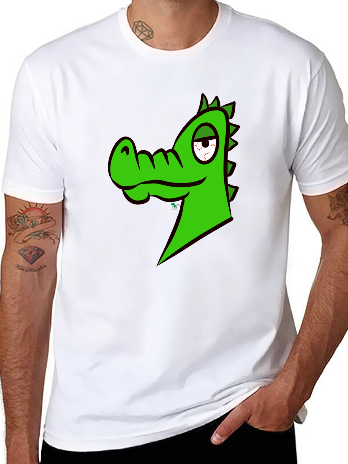 Cool Crocodile Graphic T-Shirt