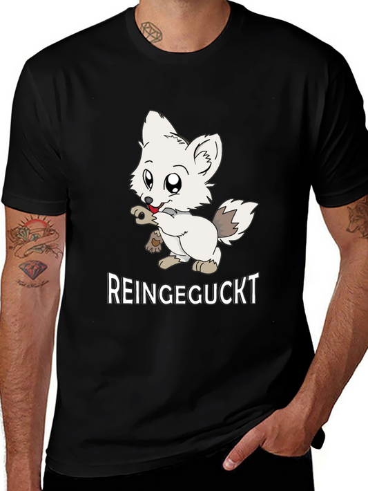 Cute Fox Graphic Tee - Reingeguckt Design