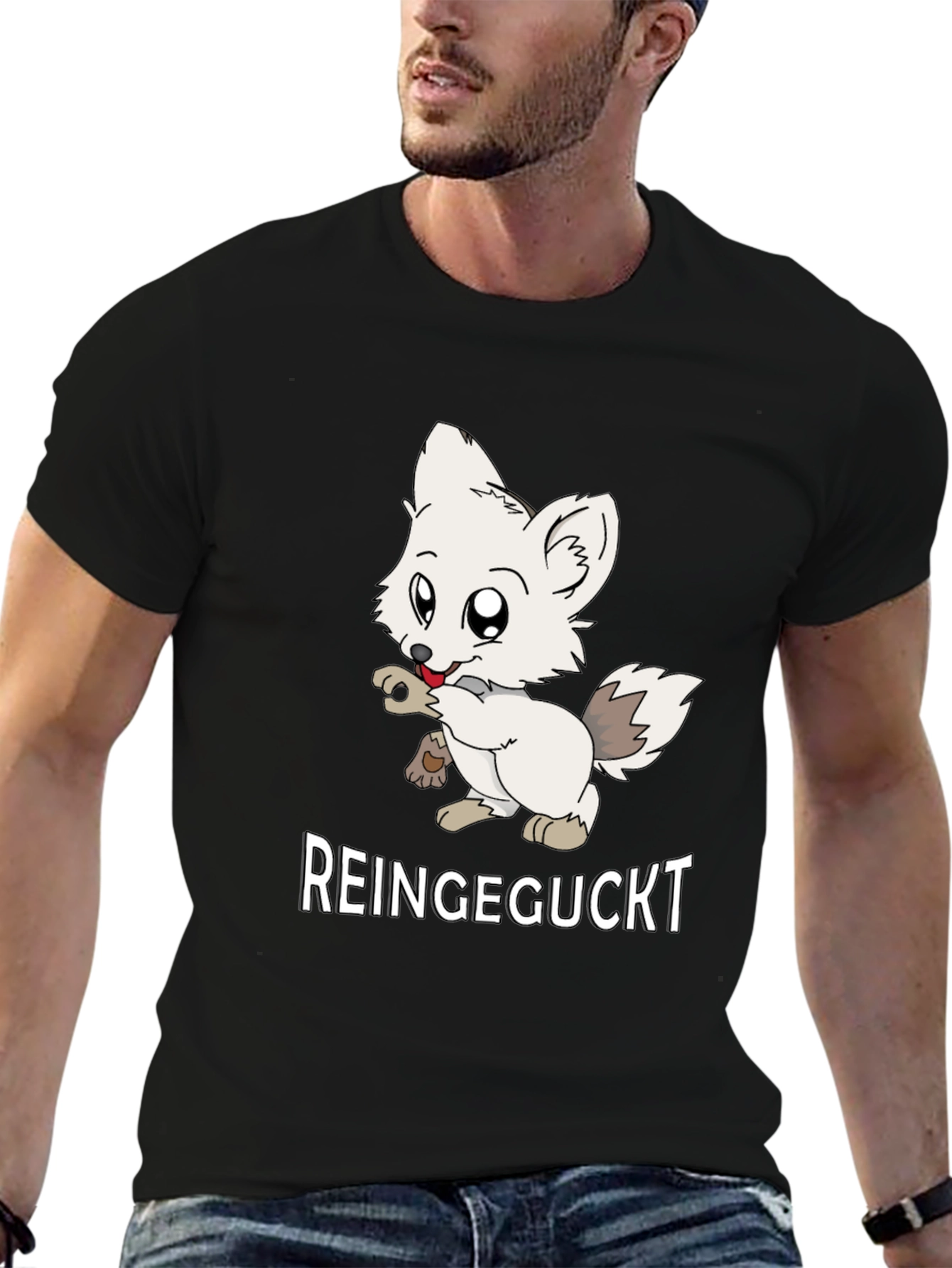 Cute Fox Graphic Tee - Reingeguckt Design