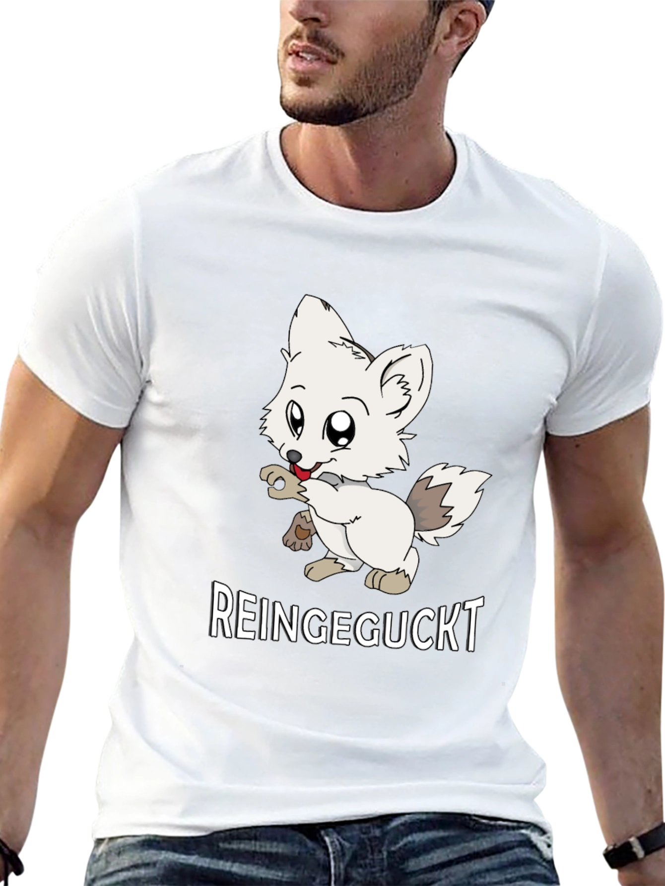 Cute Fox Graphic Tee - Reingeguckt Design