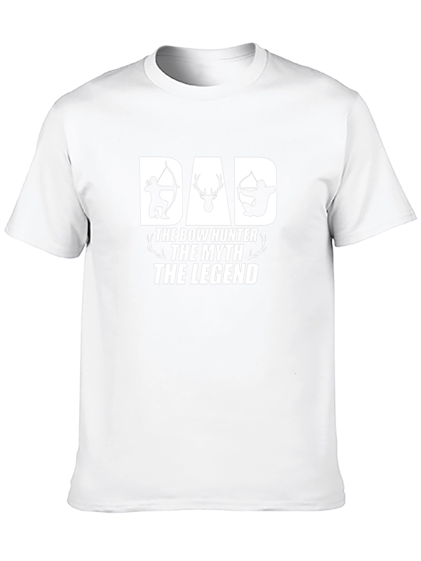 Dad Bow Hunter T-Shirt - The Myth The Legend