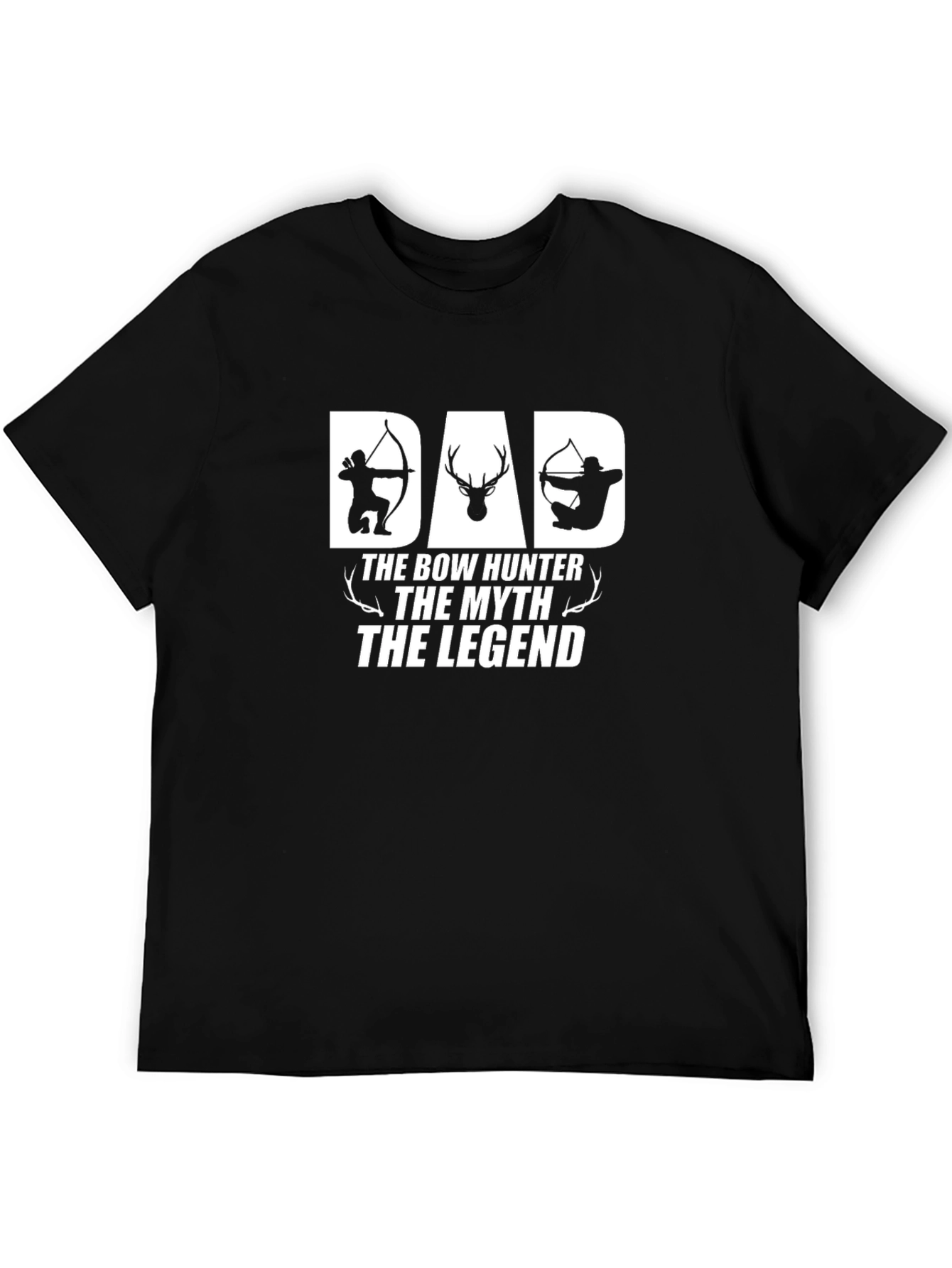 Dad Bow Hunter T-Shirt - The Myth The Legend