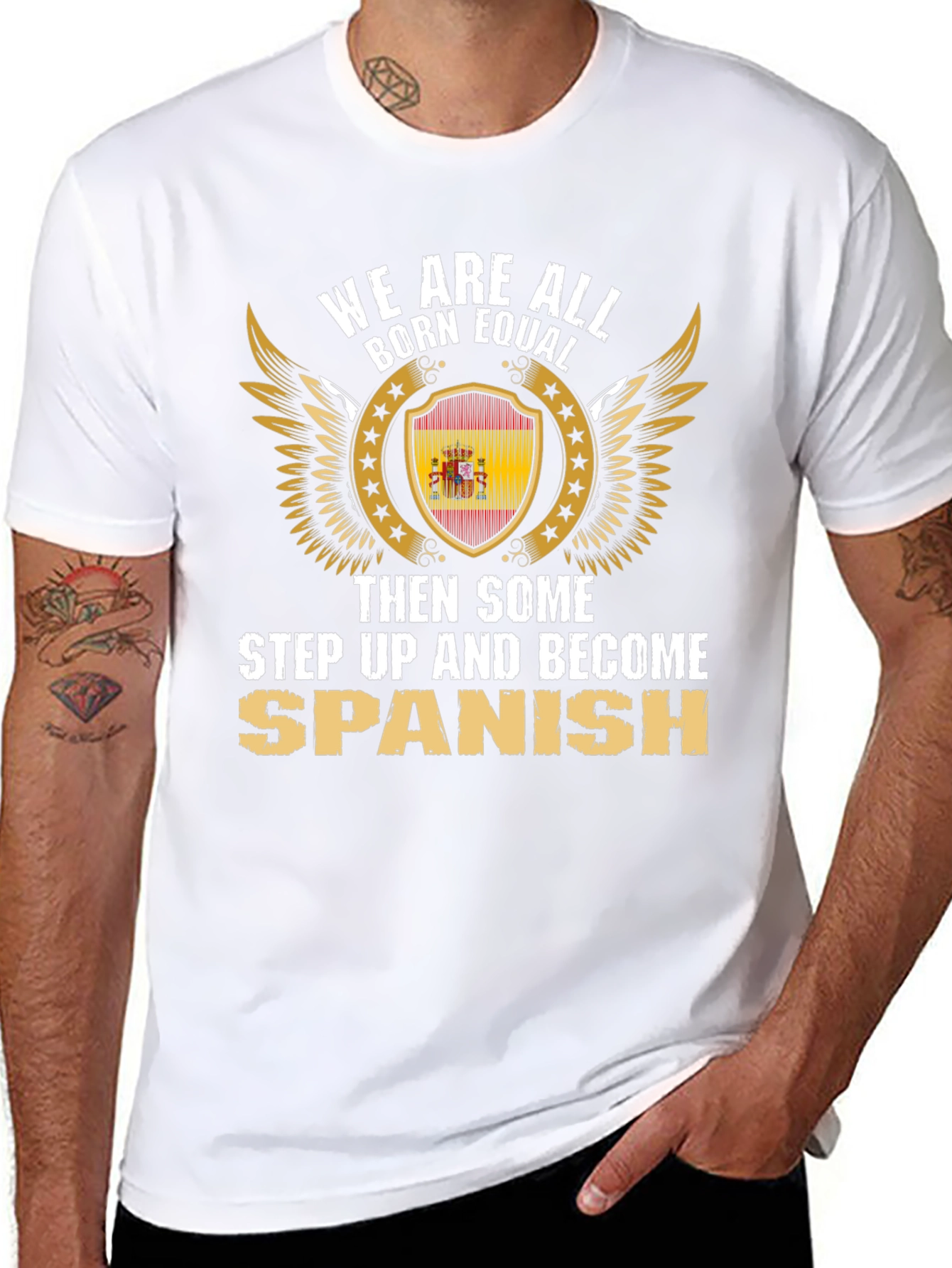 Born Equal Spanish Pride T-Shirt