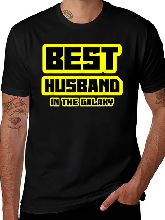 Best Husband in the Galaxy Mens T-Shirt