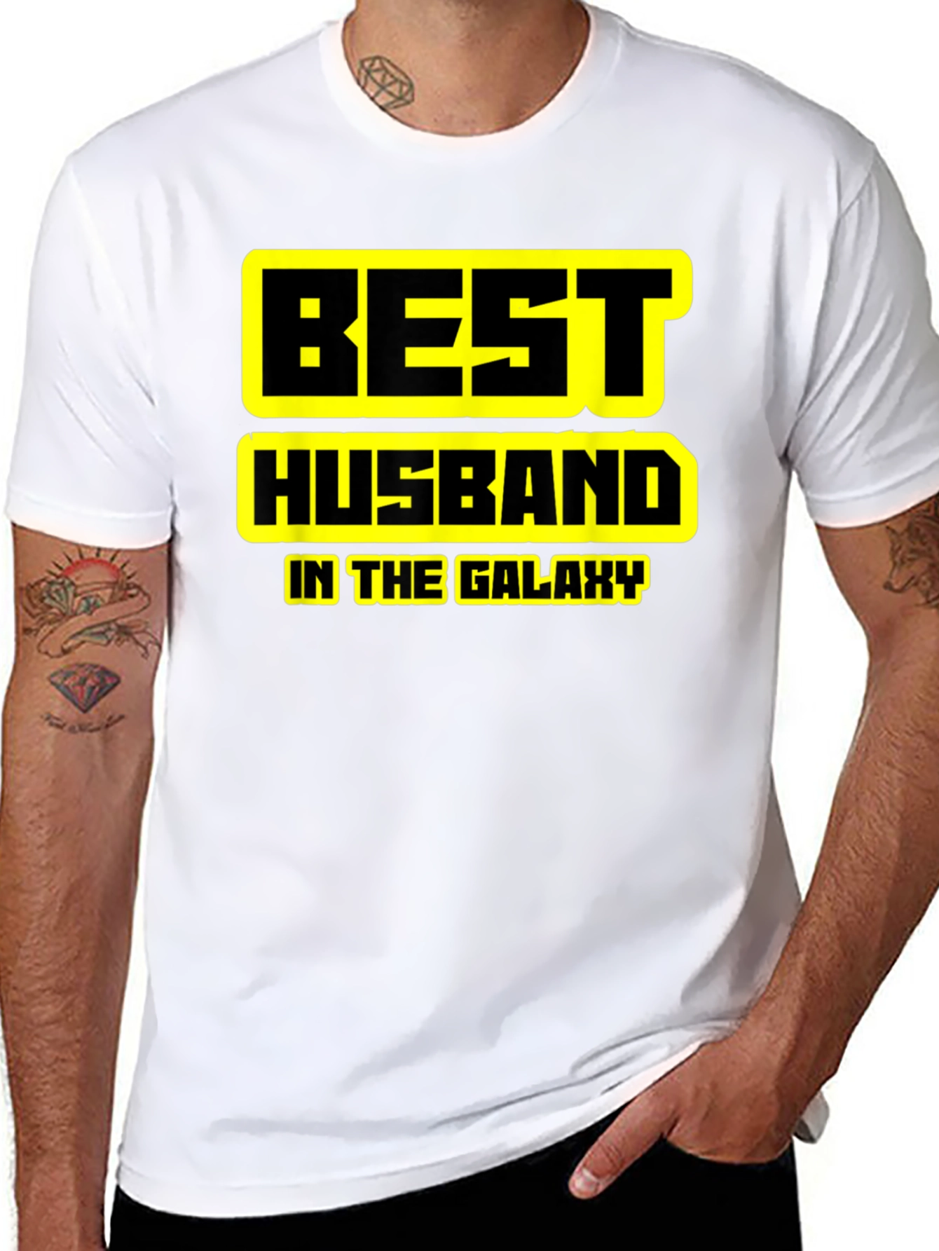 Best Husband in the Galaxy Mens T-Shirt