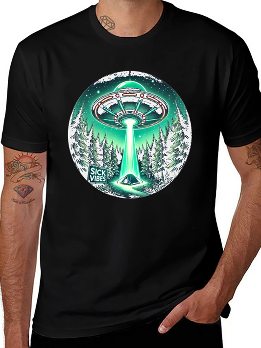 UFO Abduction T-Shirt - Sick Vibes Tee