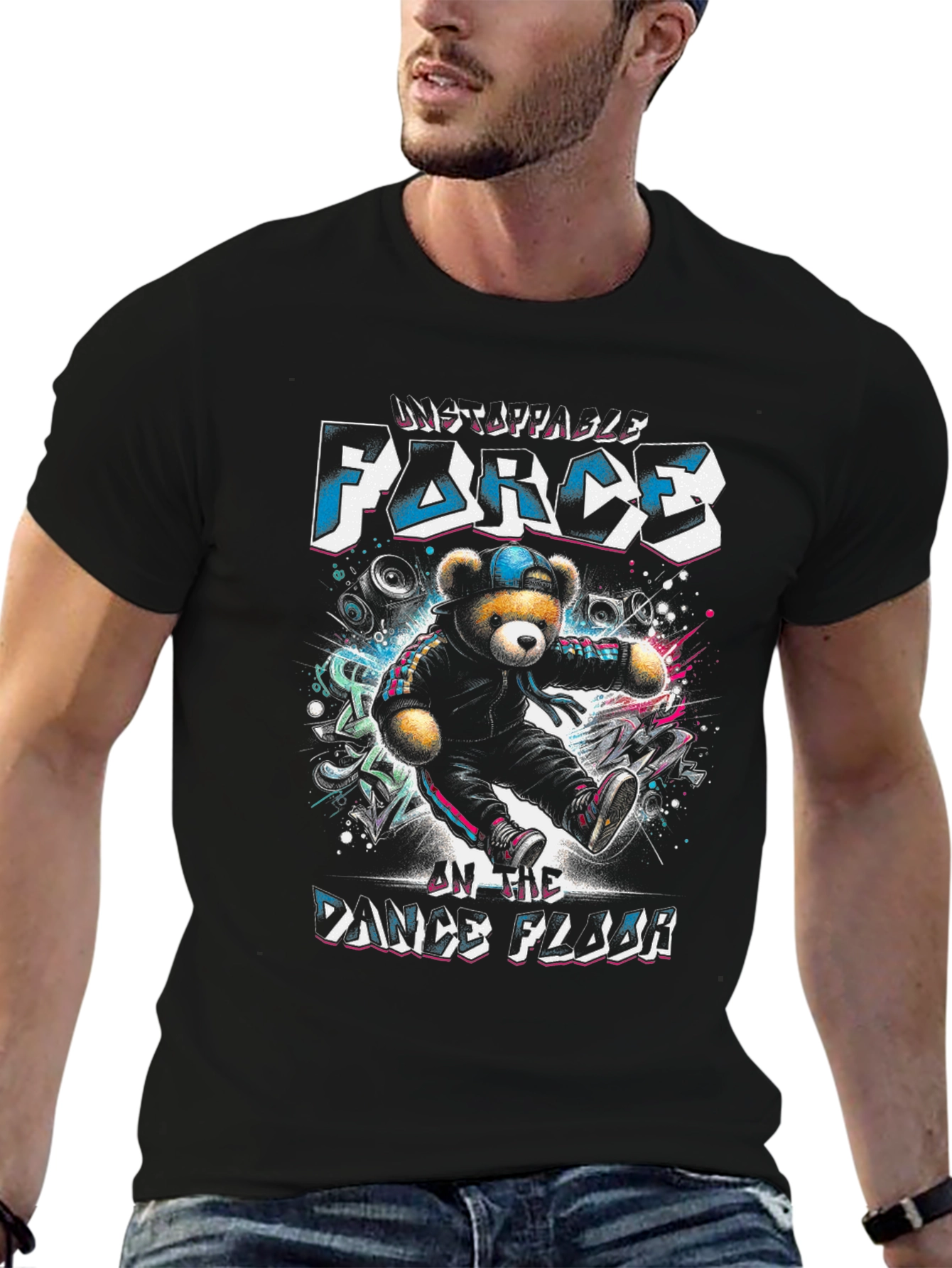 Unstoppable Force Dance Floor Graphic Tee