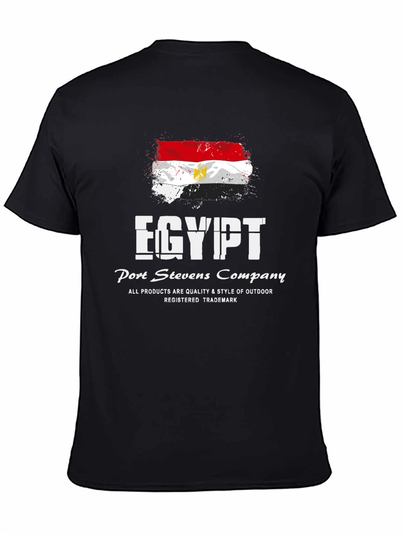 Egypt Flag Graphic T-Shirt - Port Stevens Company