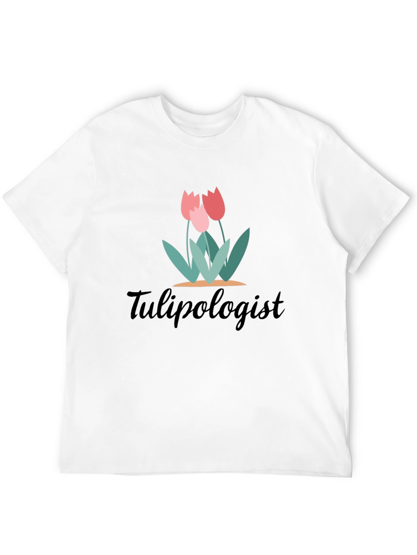 Tulipologist Graphic Tee - Black Unisex T-Shirt