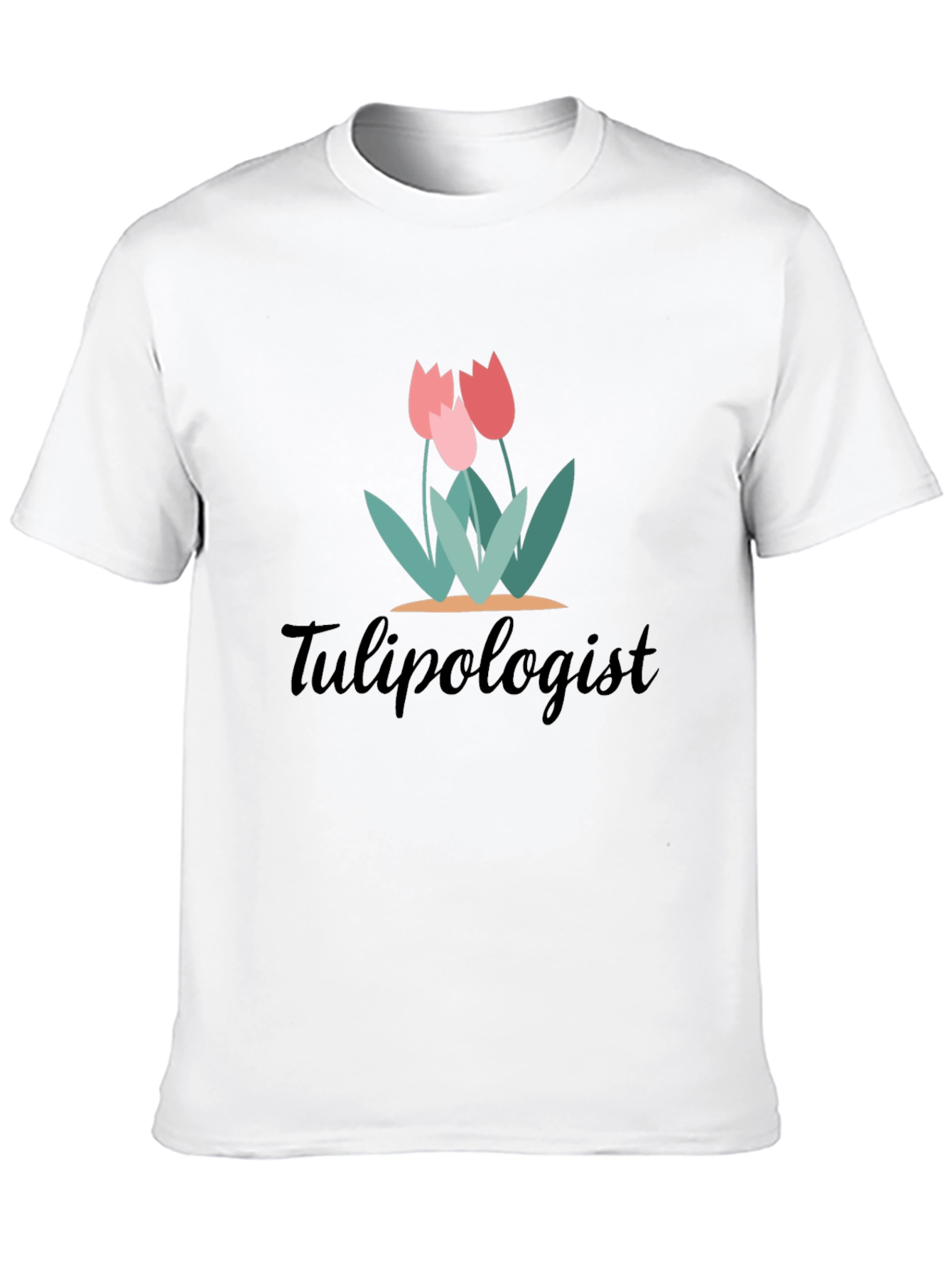 Tulipologist Graphic Tee - Black Unisex T-Shirt