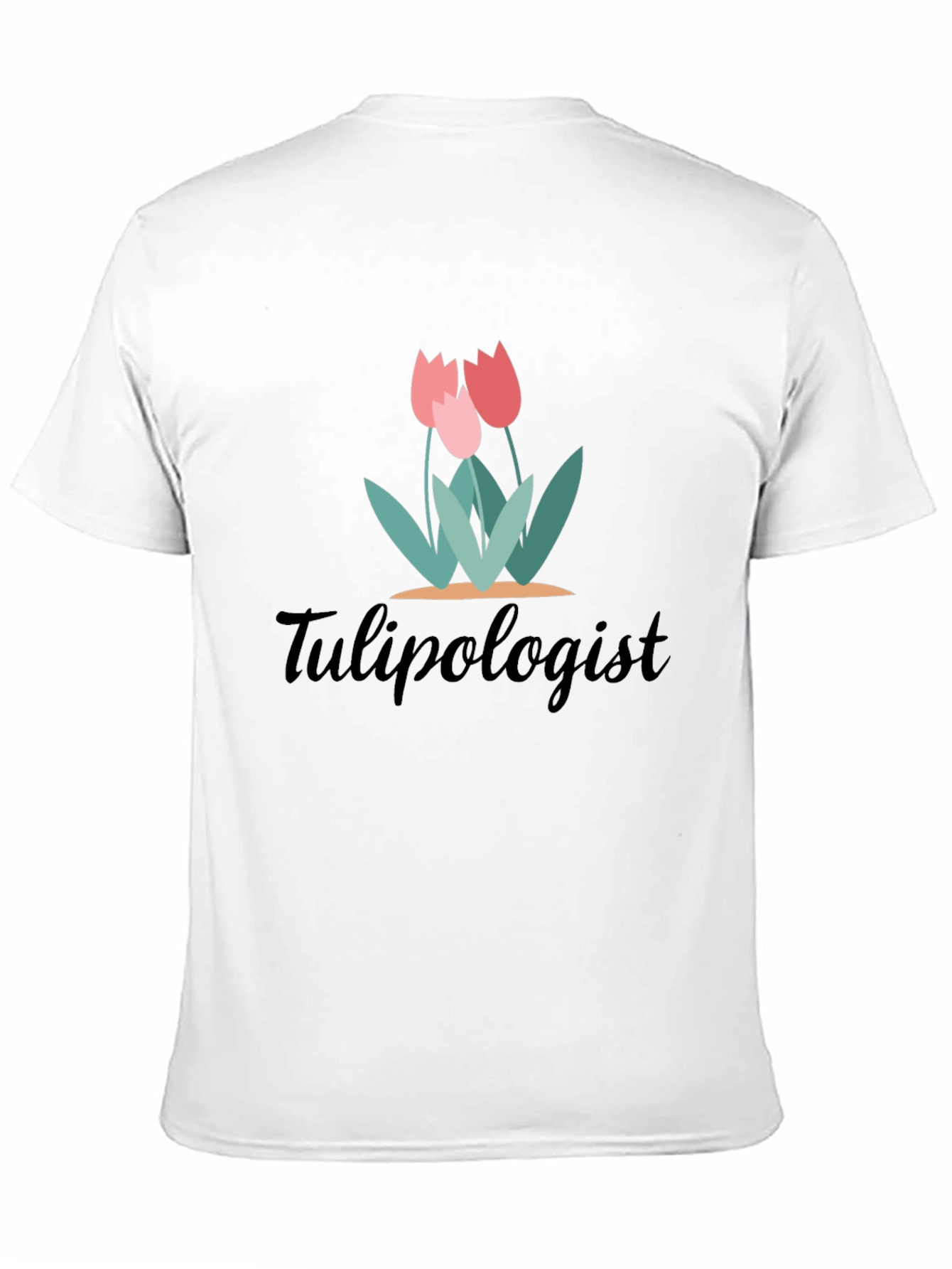 Tulipologist Graphic Tee - Black Unisex T-Shirt