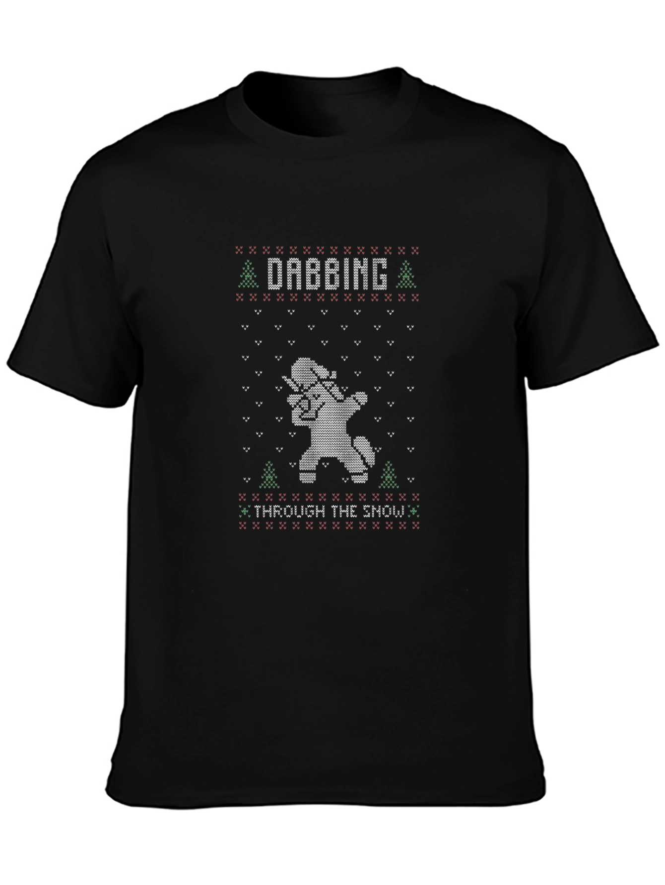Dabbing Through the Snow Holiday T-Shirt