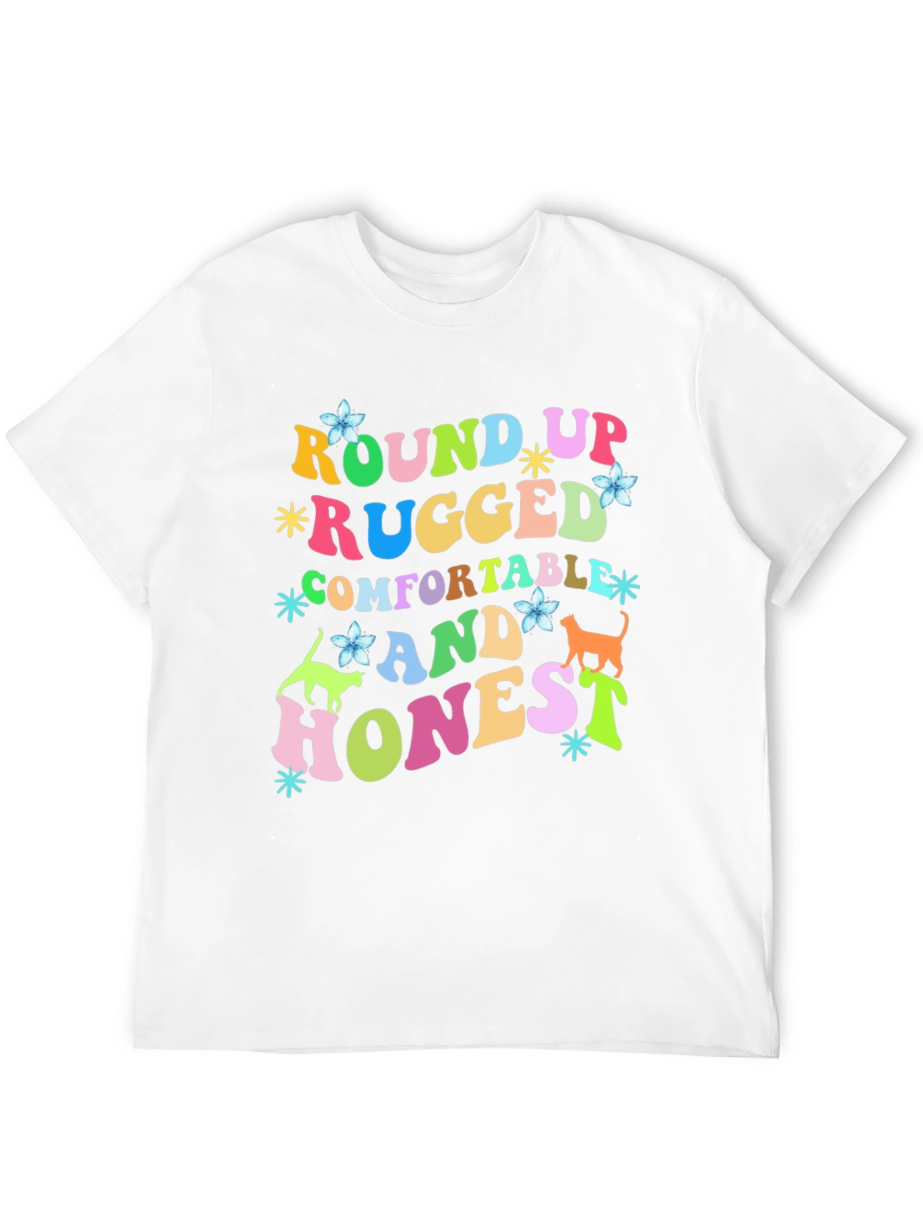 Round Up Rugged Graphic T-Shirt
