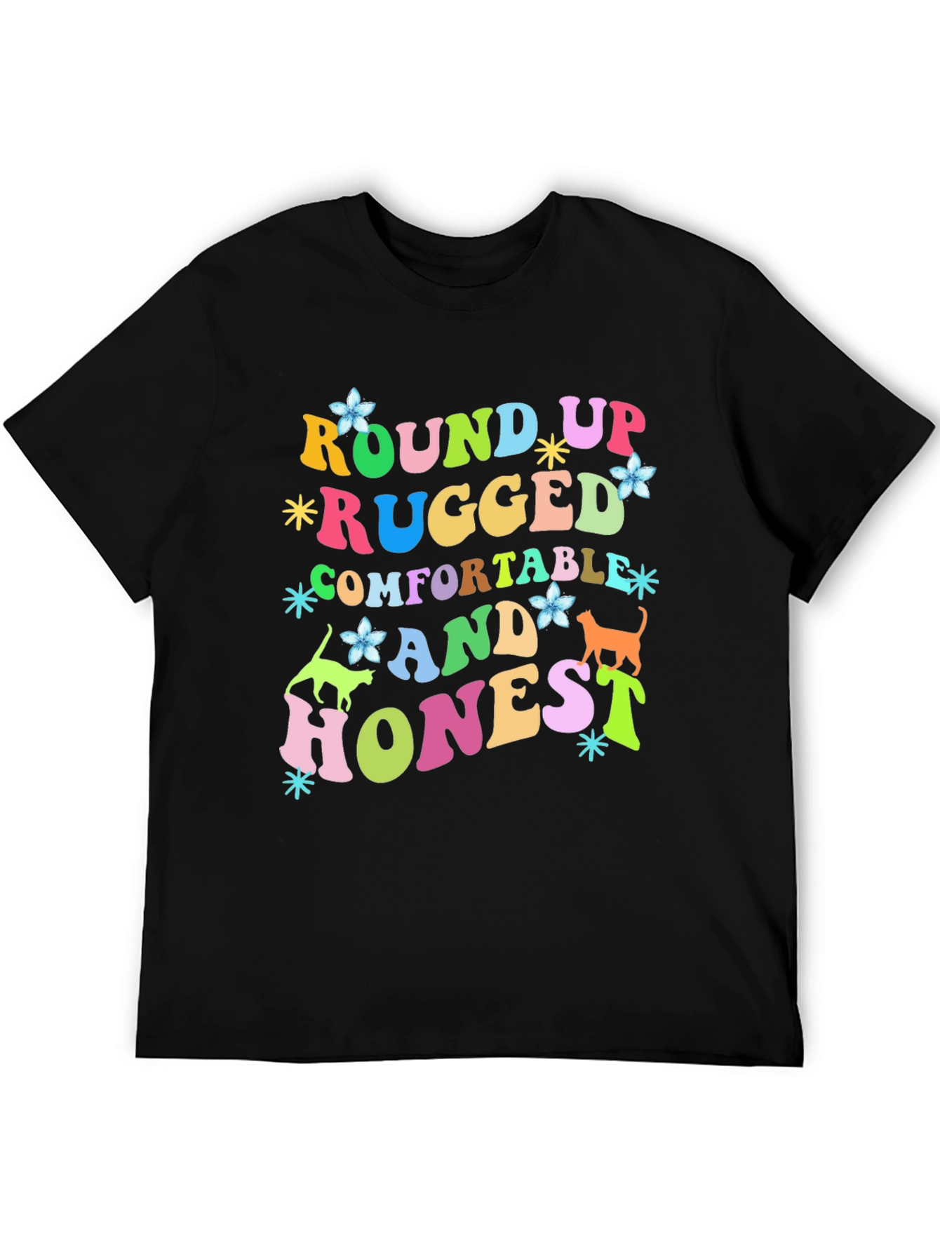 Round Up Rugged Graphic T-Shirt