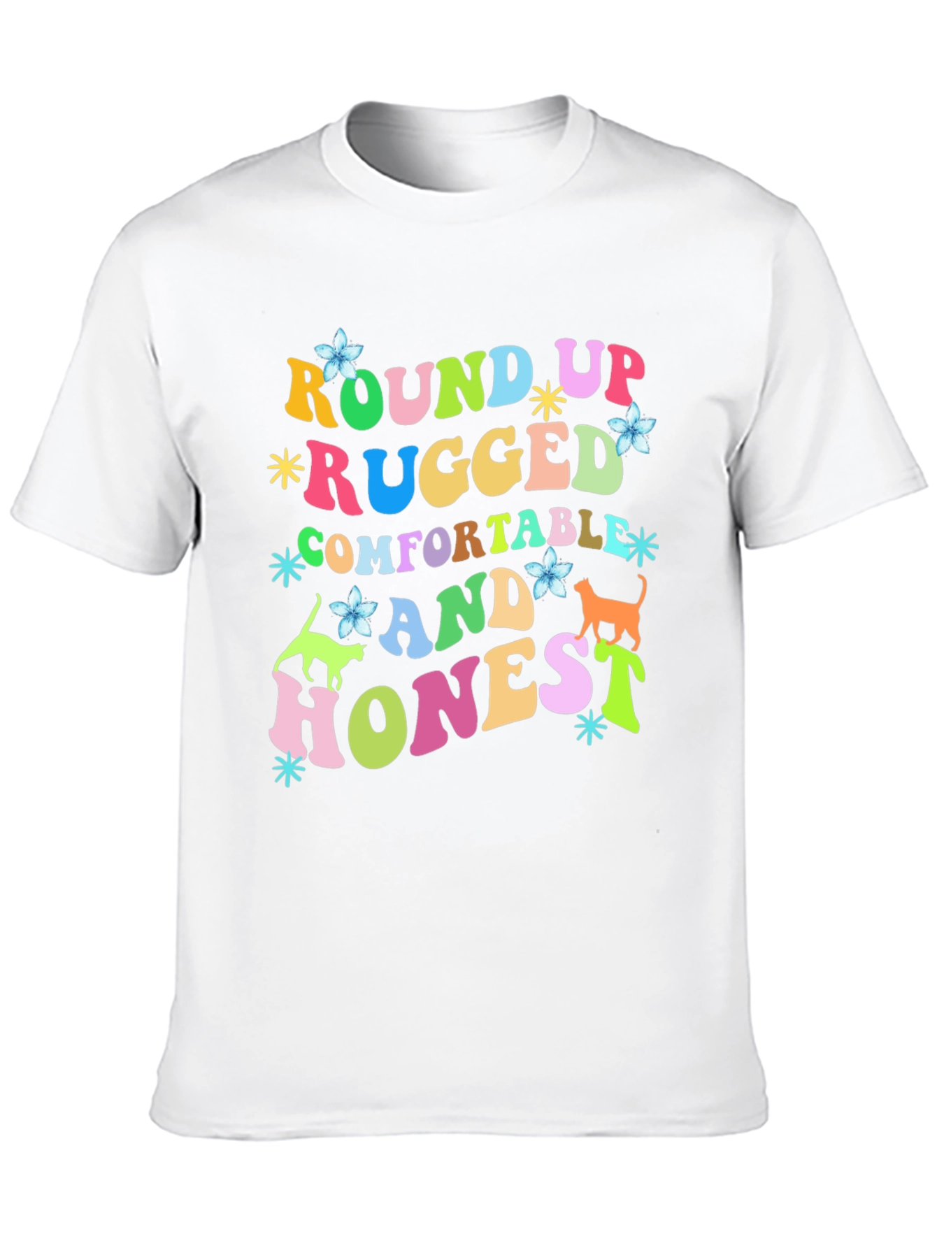Round Up Rugged Graphic T-Shirt