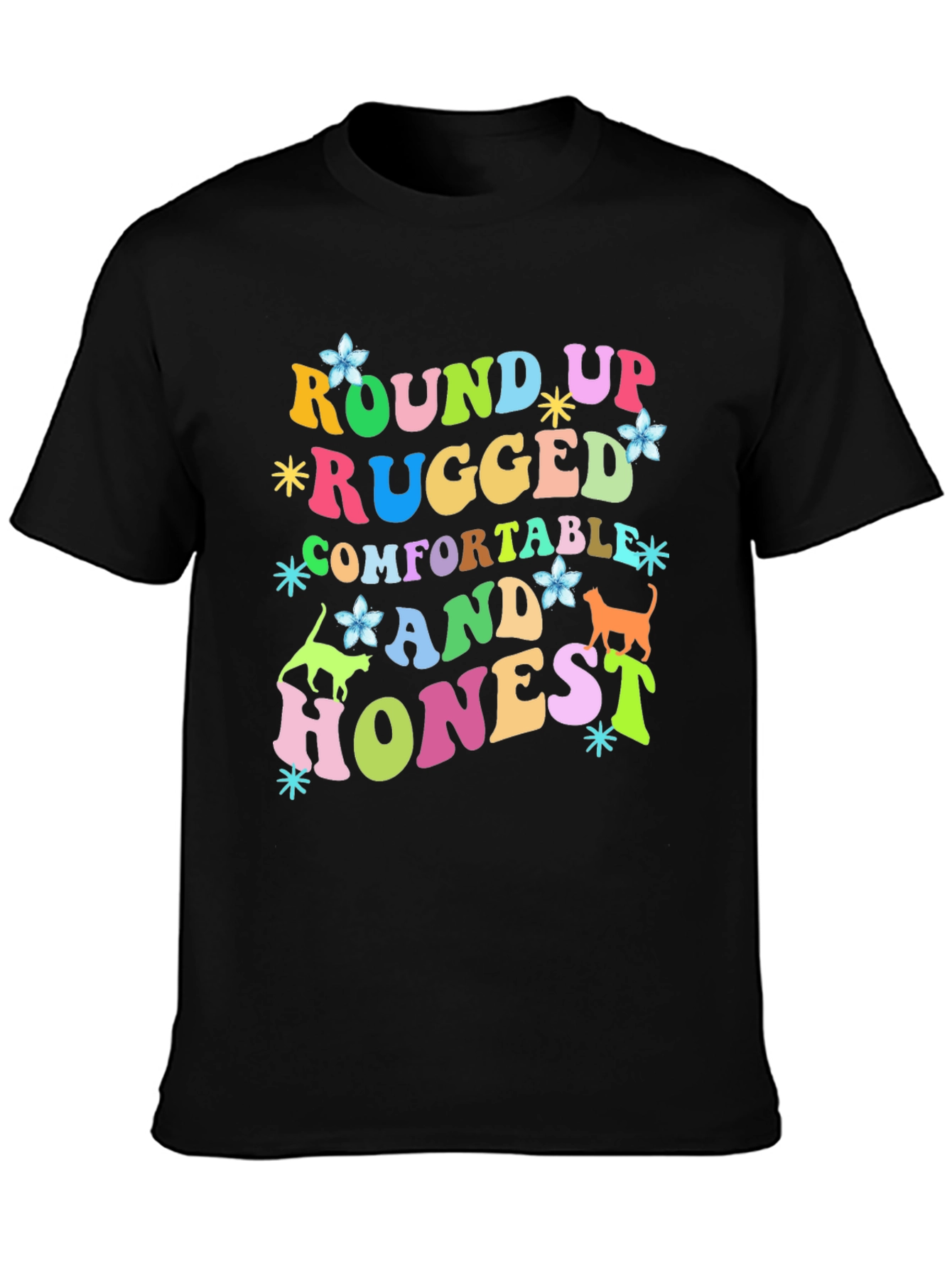 Round Up Rugged Graphic T-Shirt