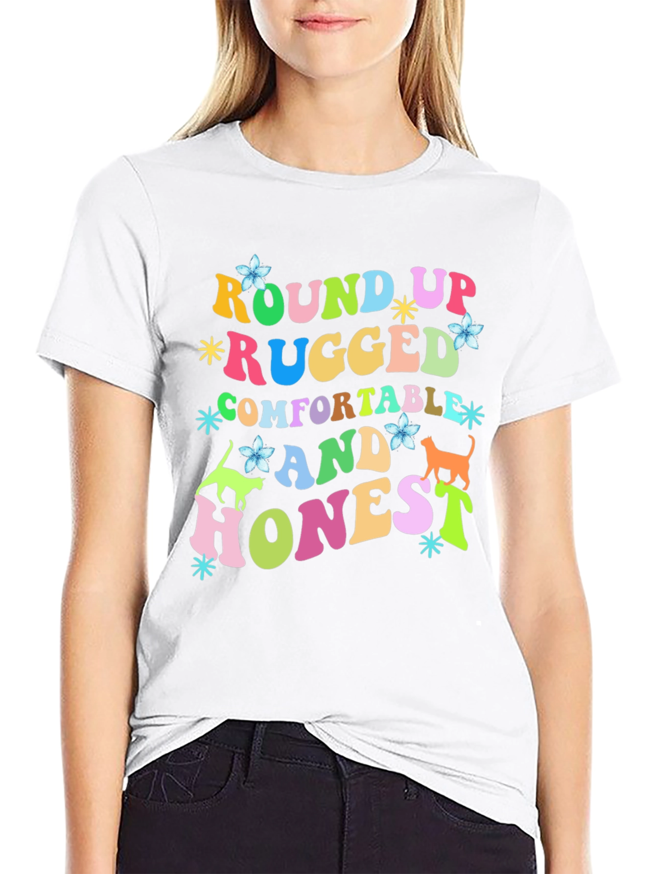 Round Up Rugged Graphic T-Shirt