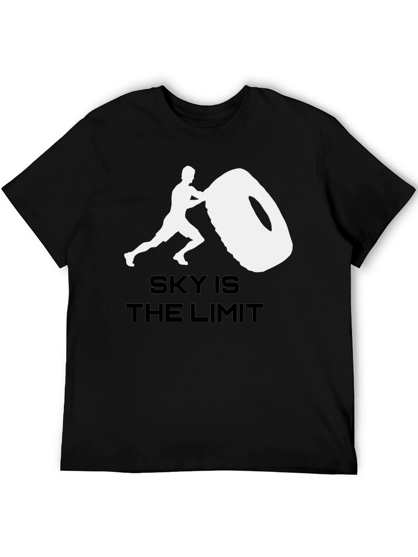 Sky is the Limit Graphic Tee - Black