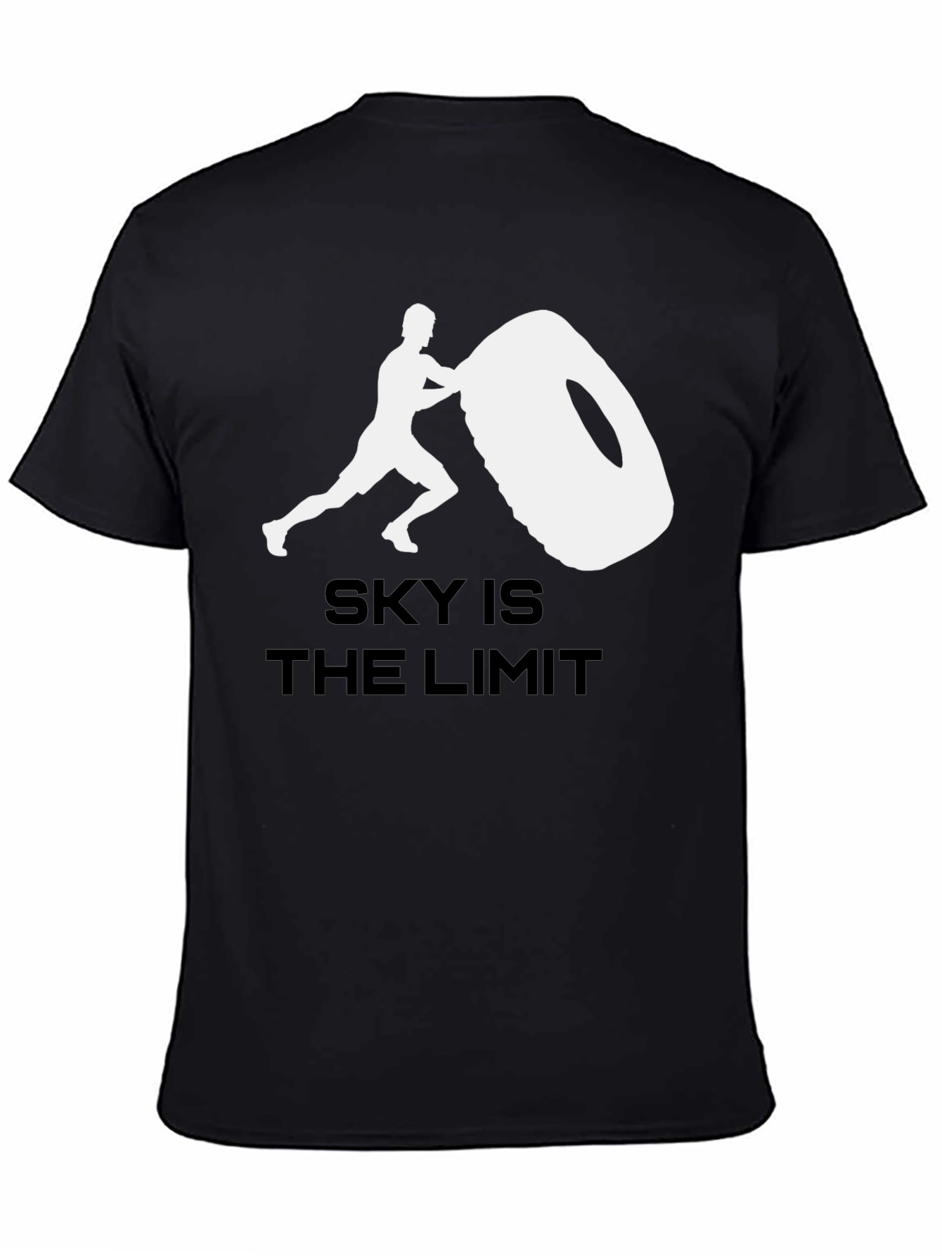 Sky is the Limit Graphic Tee - Black