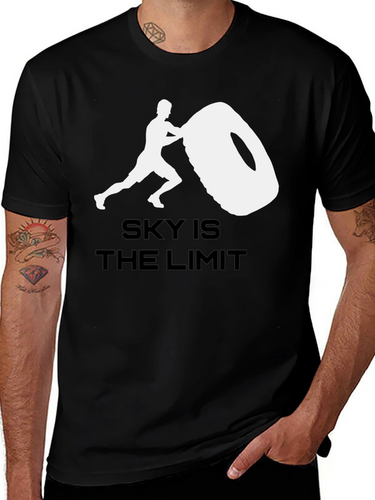 Sky is the Limit Graphic Tee - Black