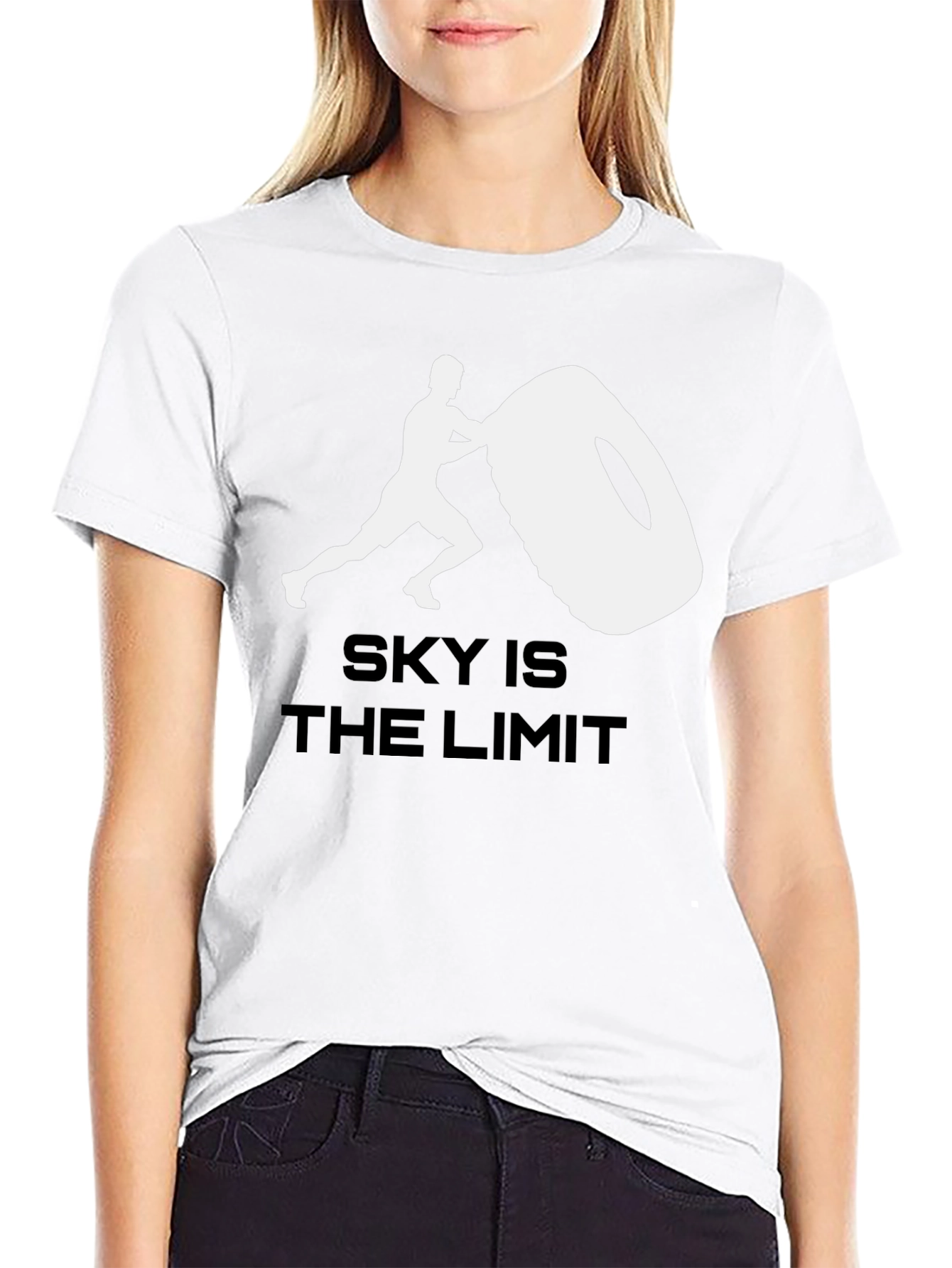 Sky is the Limit Graphic Tee - Black