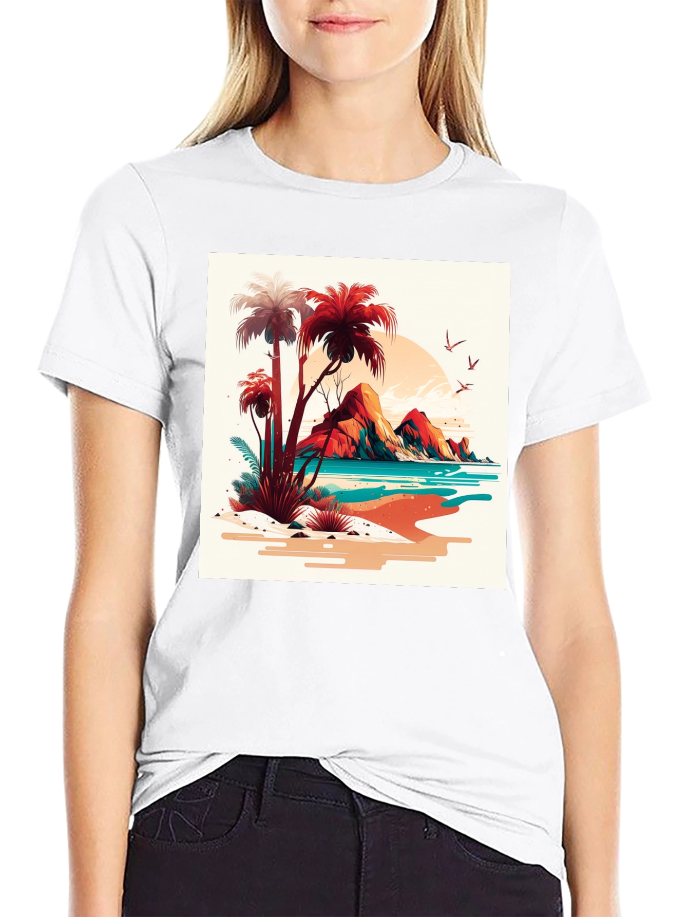 Tropical Beach T-Shirt