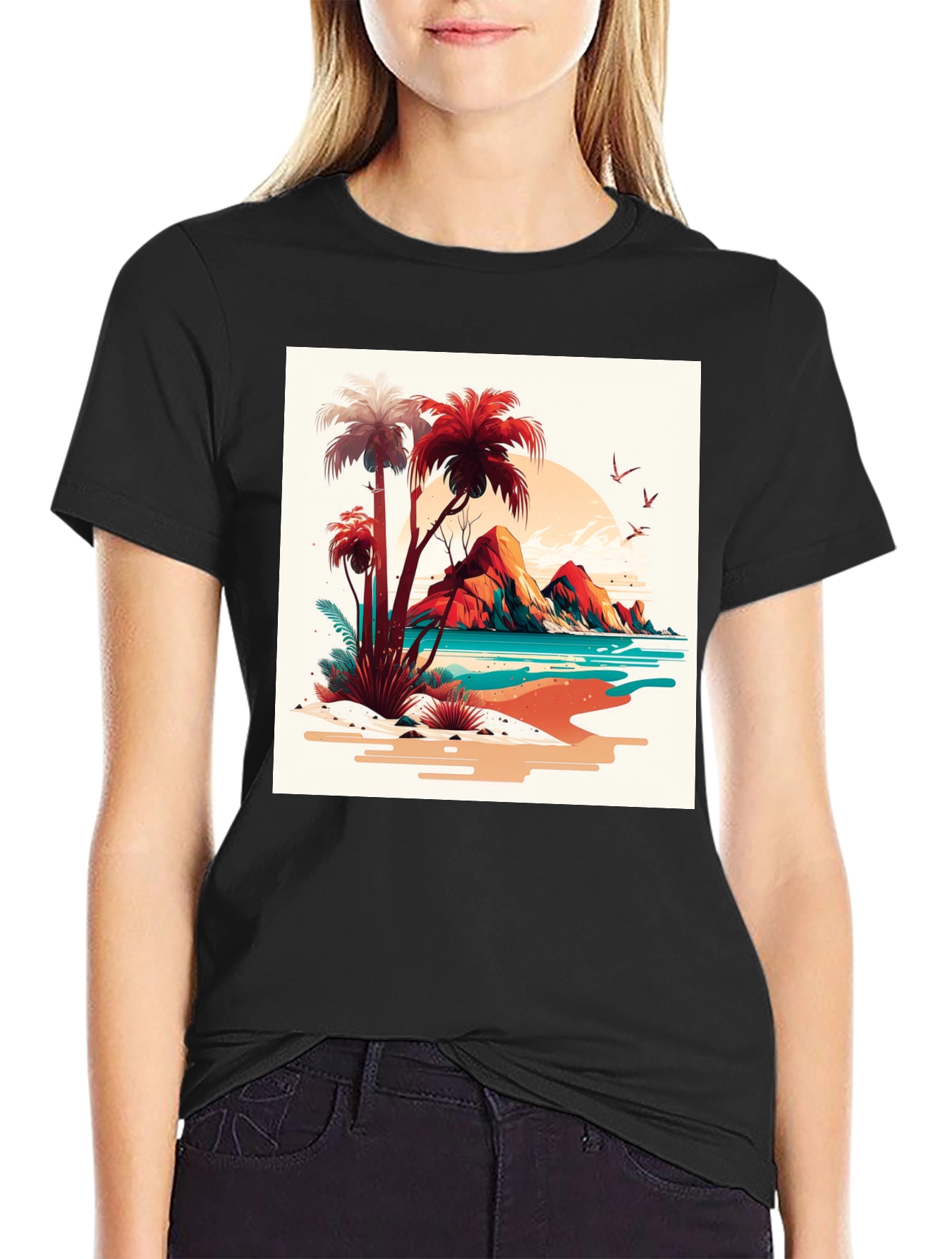 Tropical Beach T-Shirt