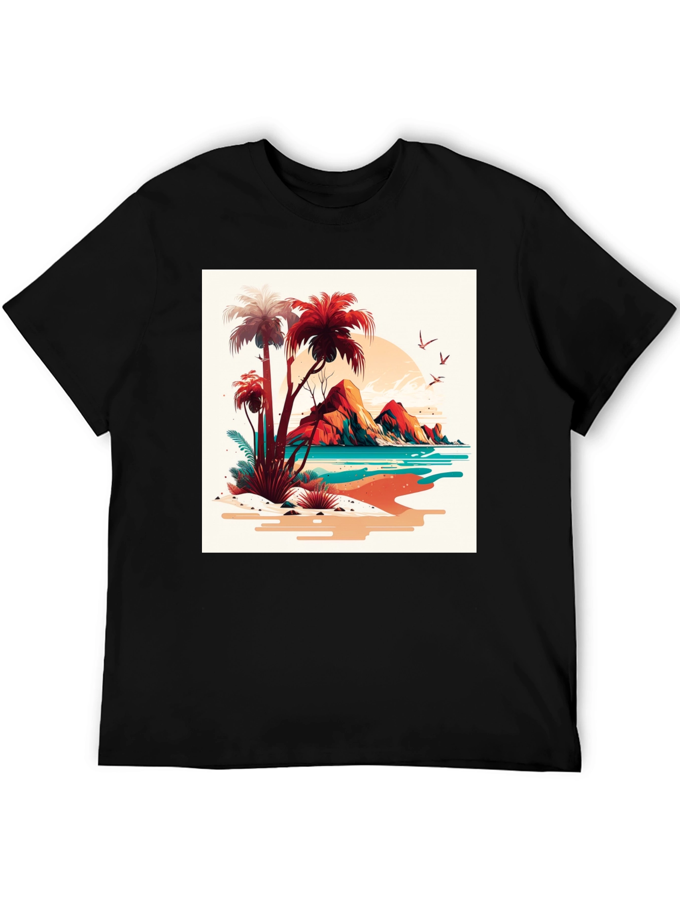 Tropical Beach T-Shirt