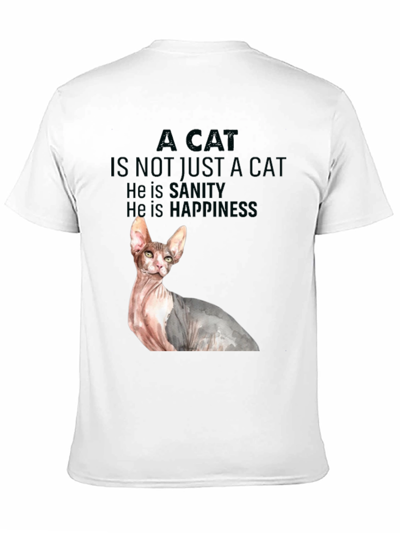 Cat Sanity & Happiness Tee