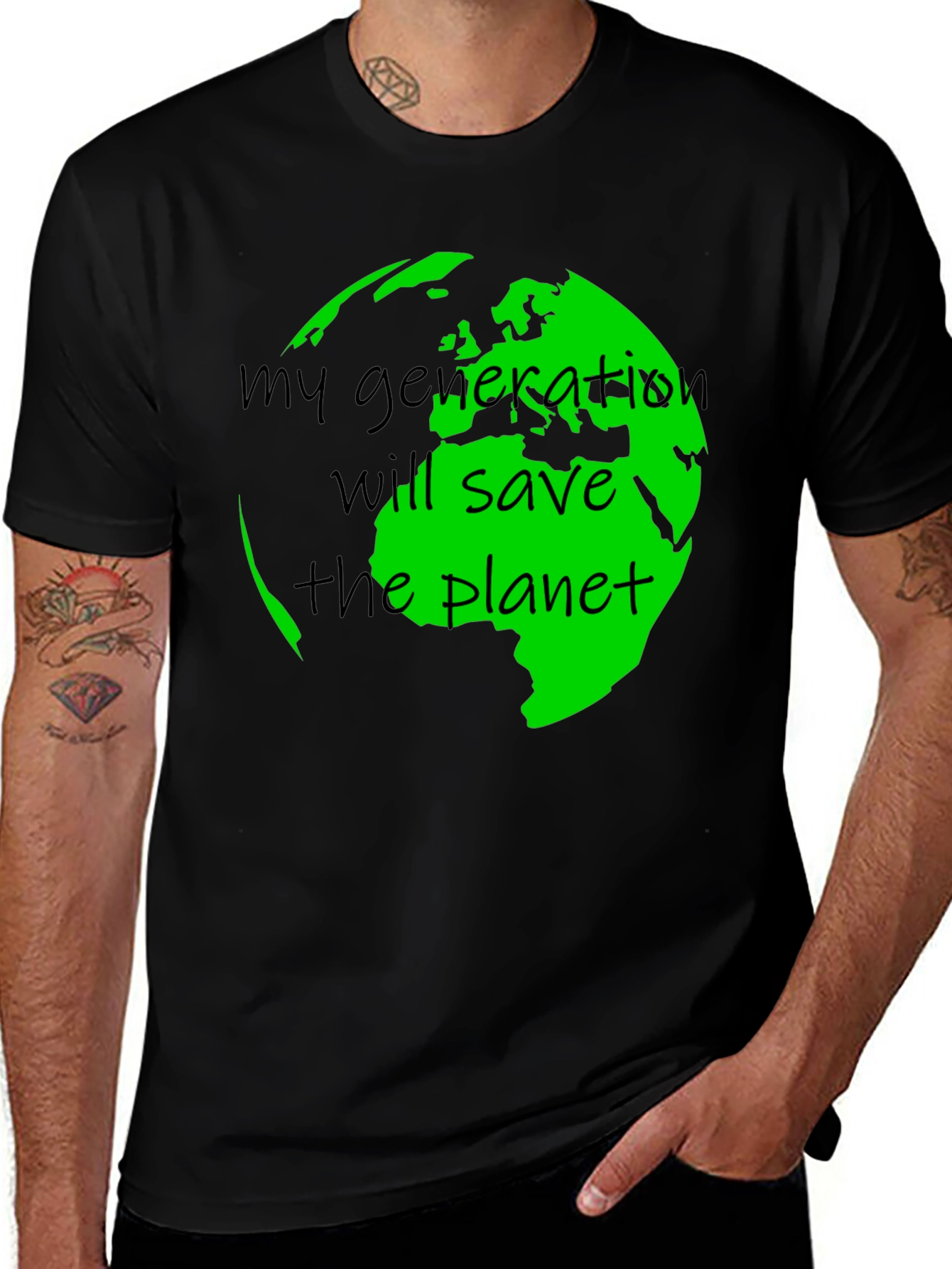 Eco-Friendly T-Shirt: Save The Planet