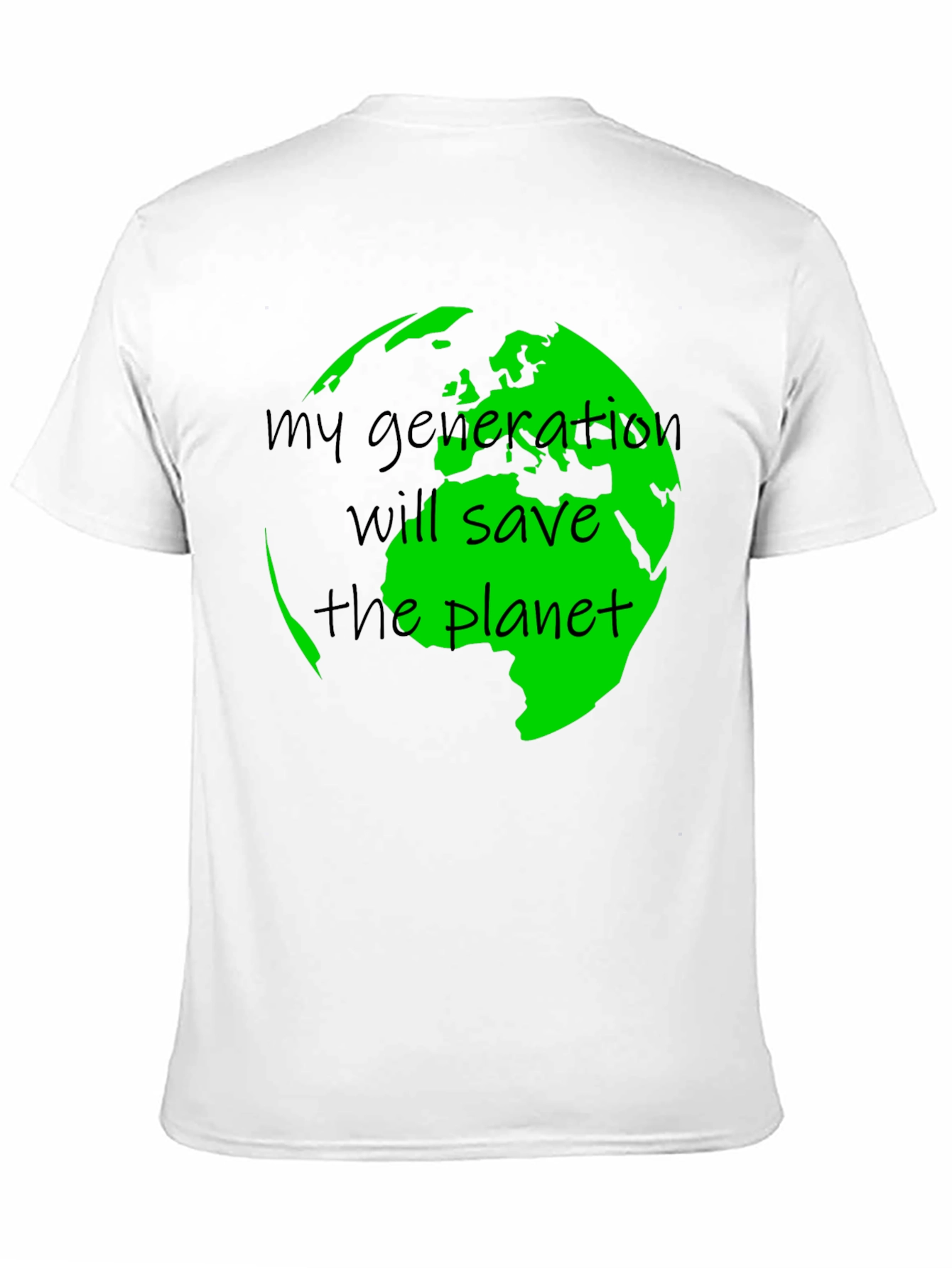 Eco-Friendly T-Shirt: Save The Planet