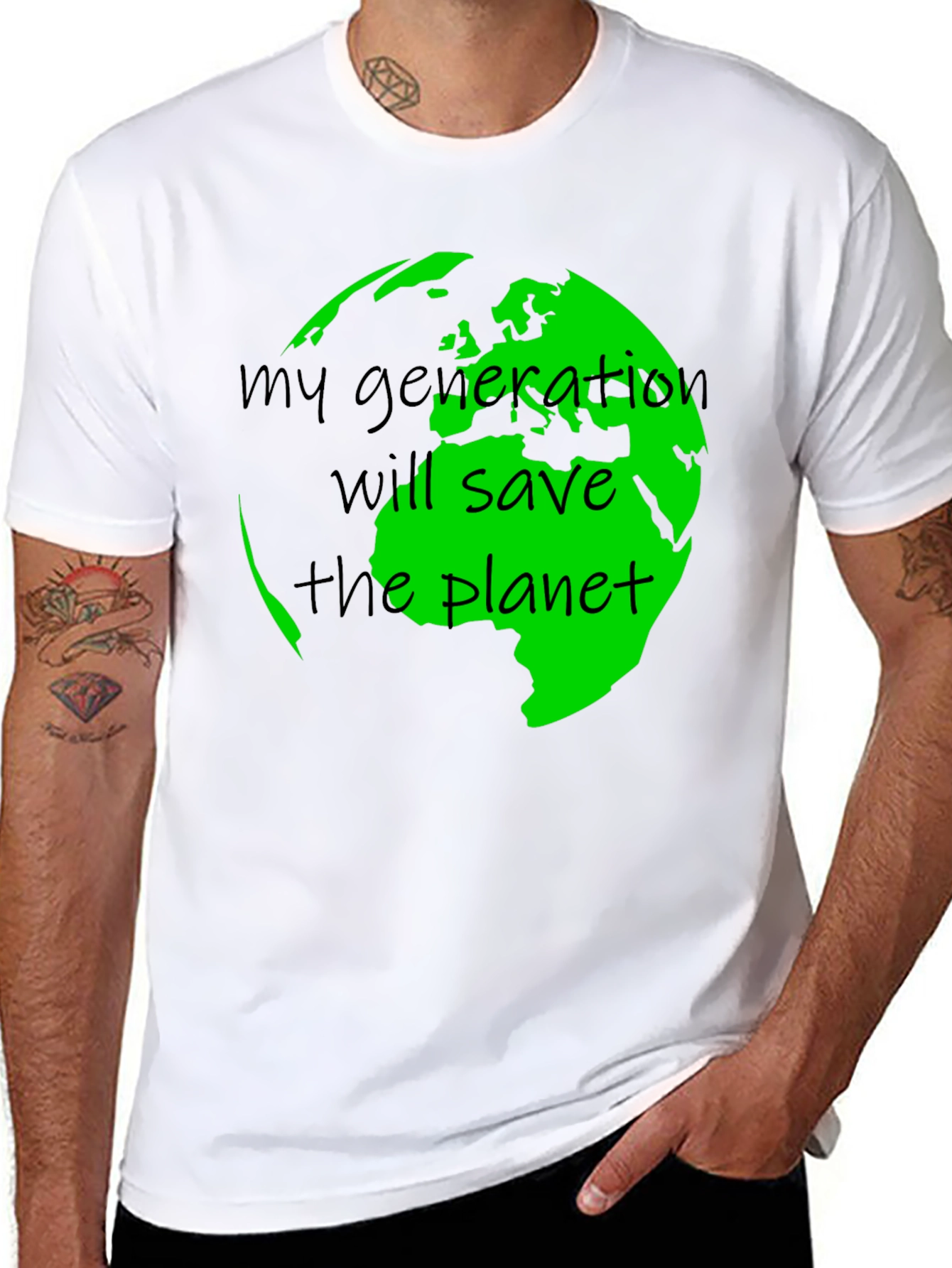 Eco-Friendly T-Shirt: Save The Planet