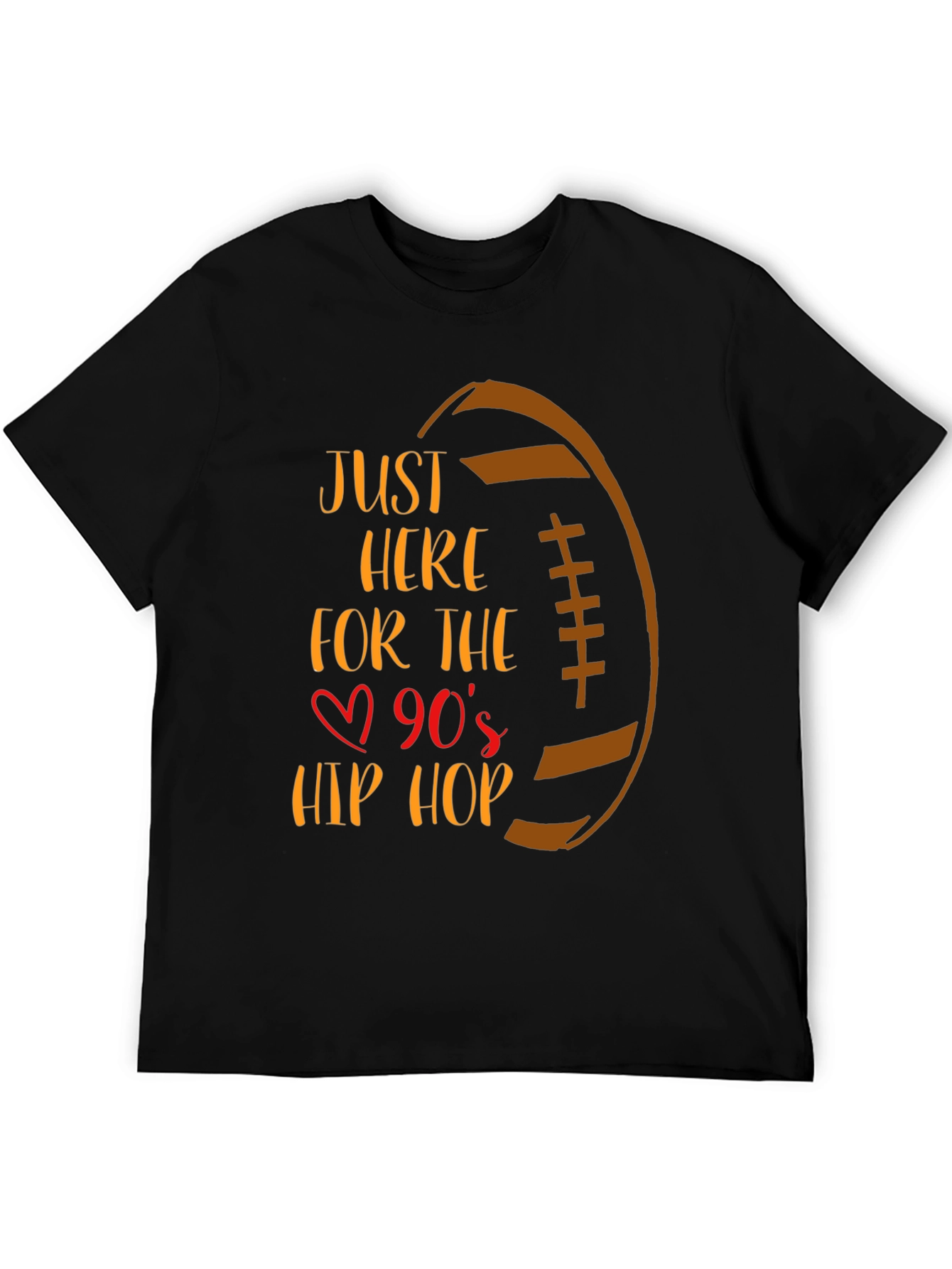 90s Hip Hop Football Graphic Tee