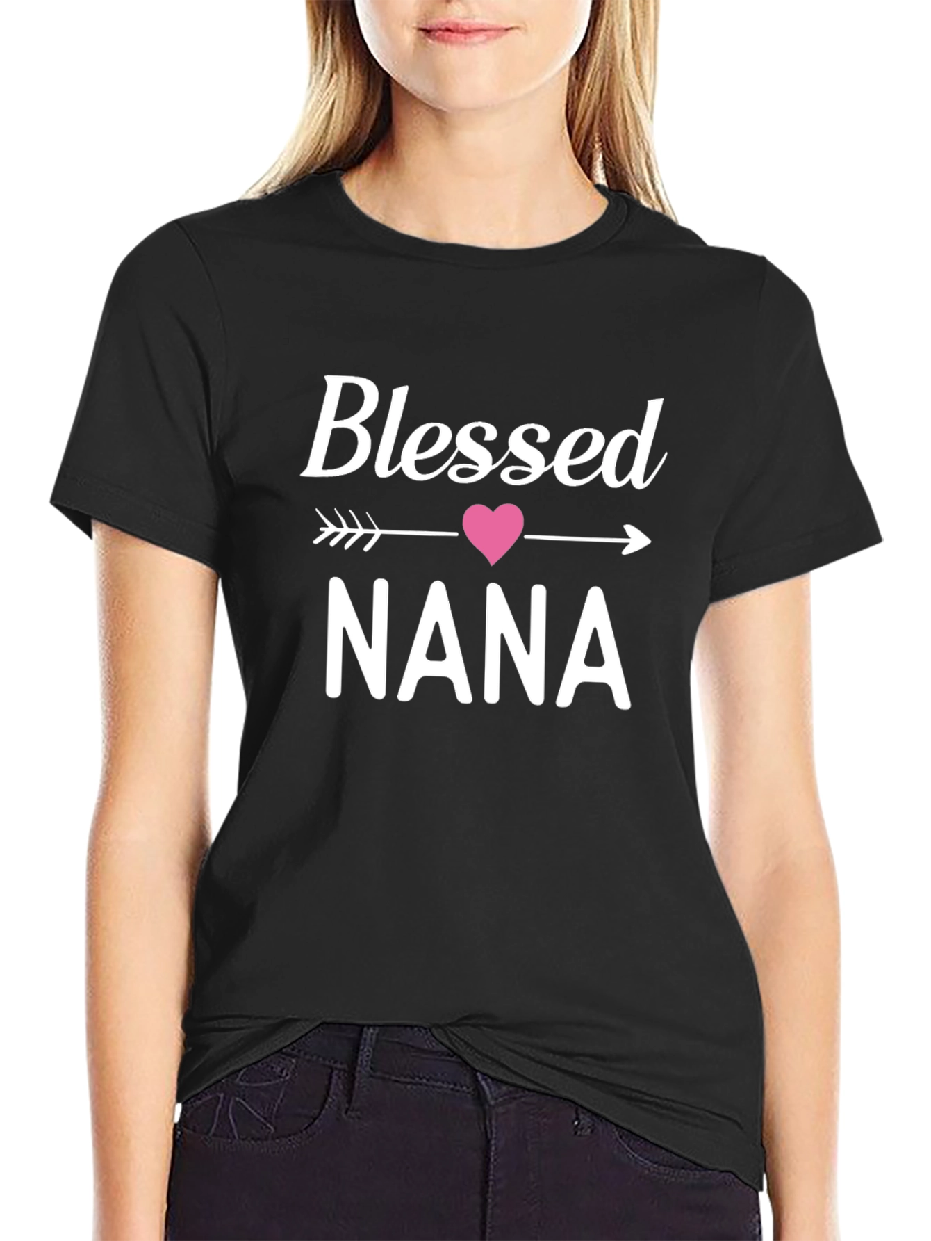 Blessed Nana Arrow Heart T-Shirt