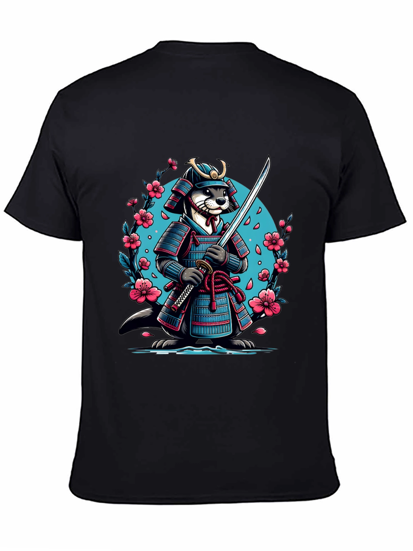 Samurai Otter T-Shirt