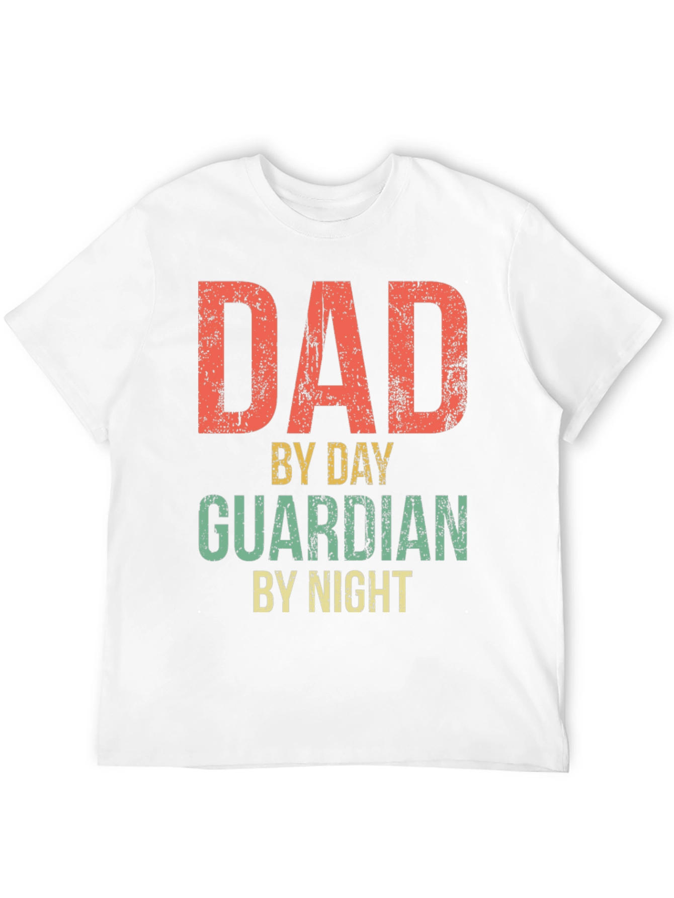 Dad By Day Guardian By Night Graphic Tee