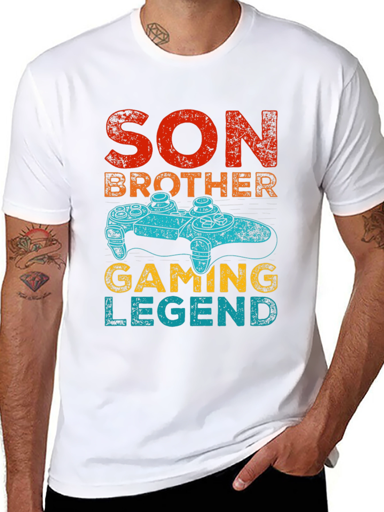 Son Brother Gaming Legend Graphic T-Shirt