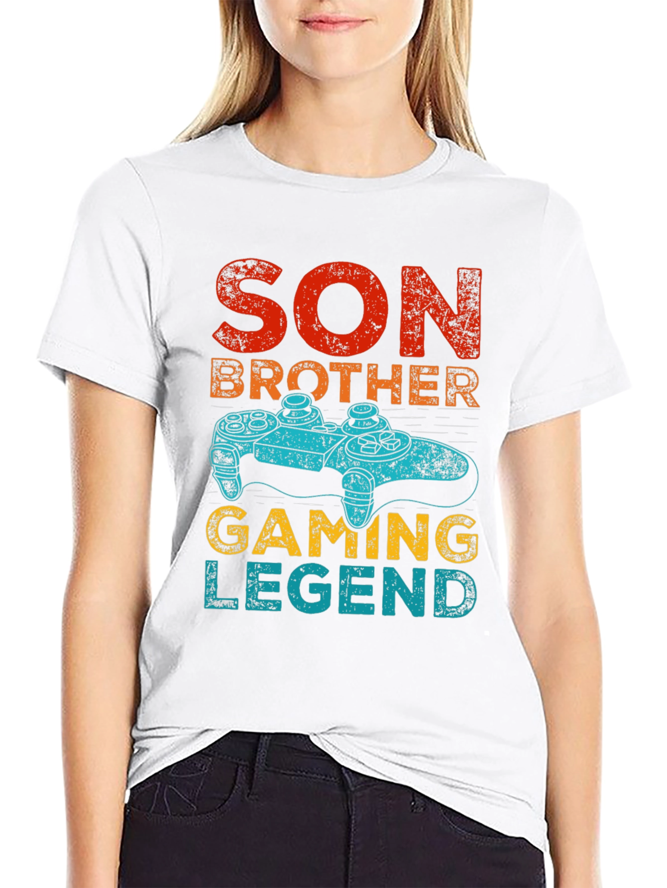 Son Brother Gaming Legend Graphic T-Shirt